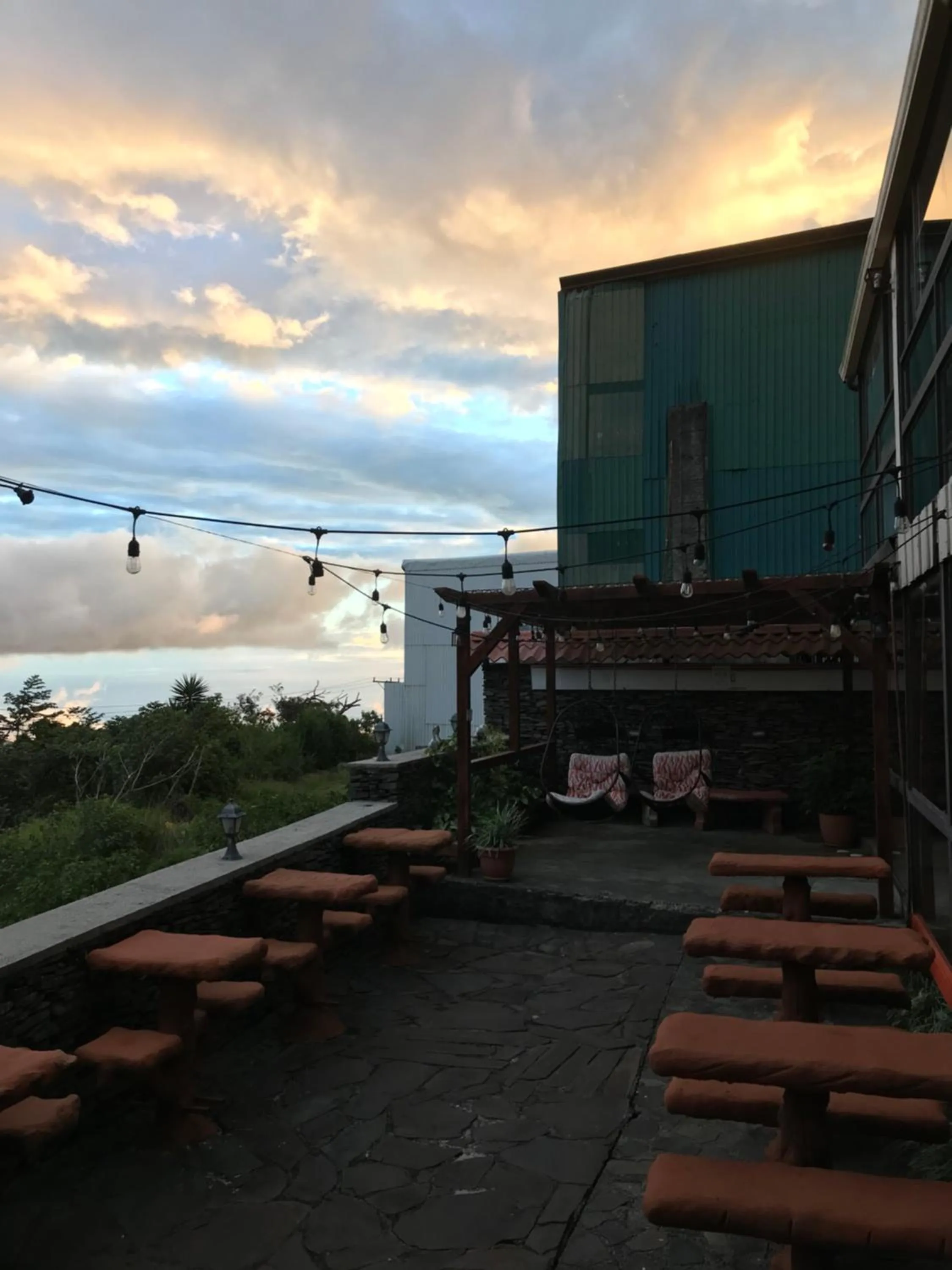 Sunset in Cabinas Vista Al Golfo