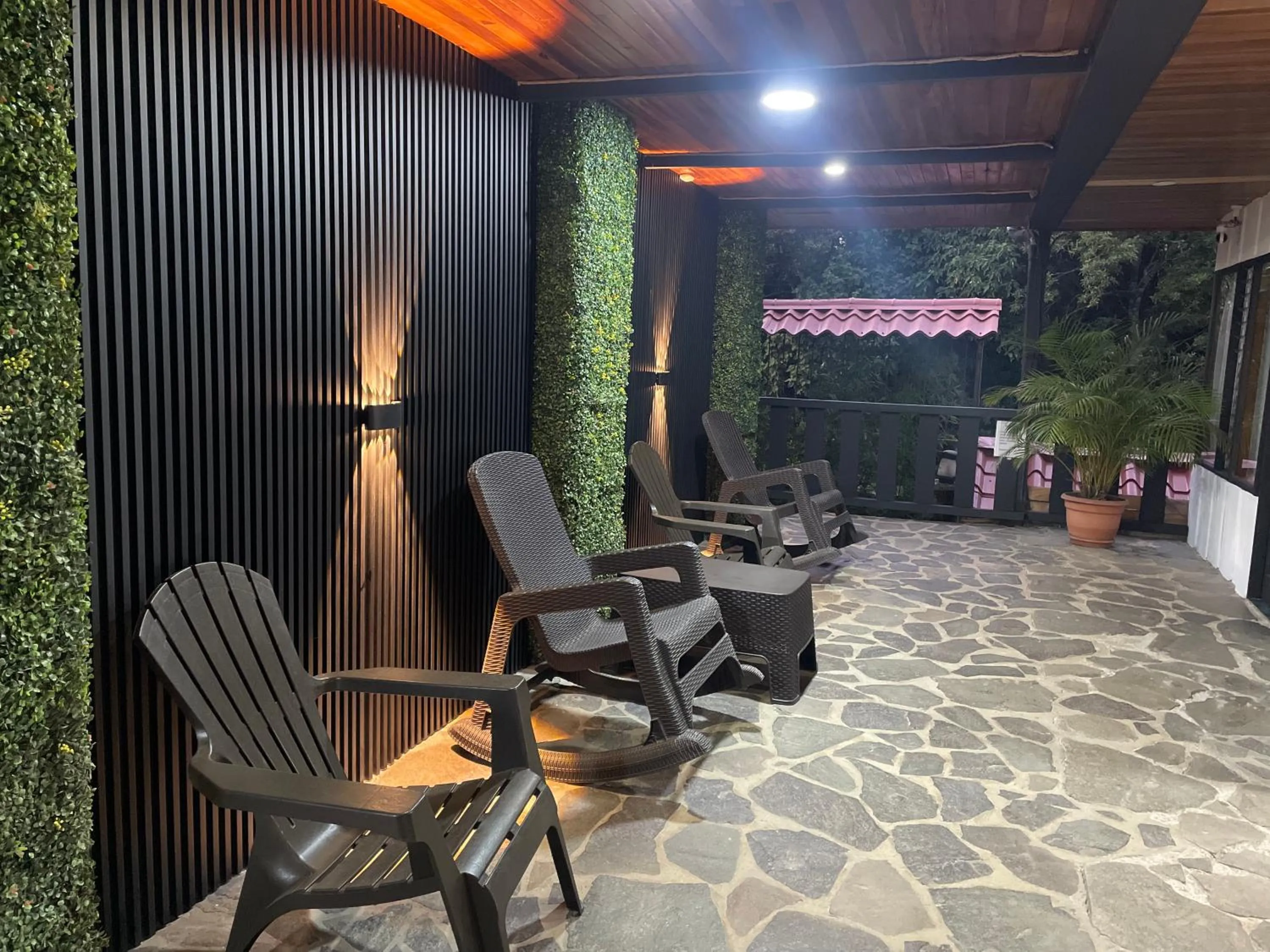 Living room in Cabinas Vista Al Golfo