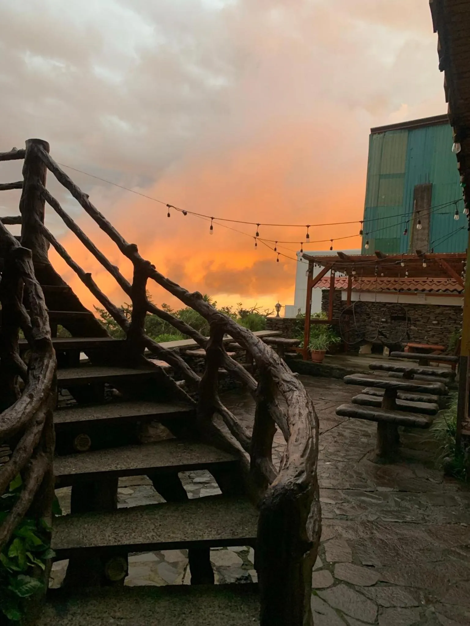 Balcony/Terrace in Cabinas Vista Al Golfo