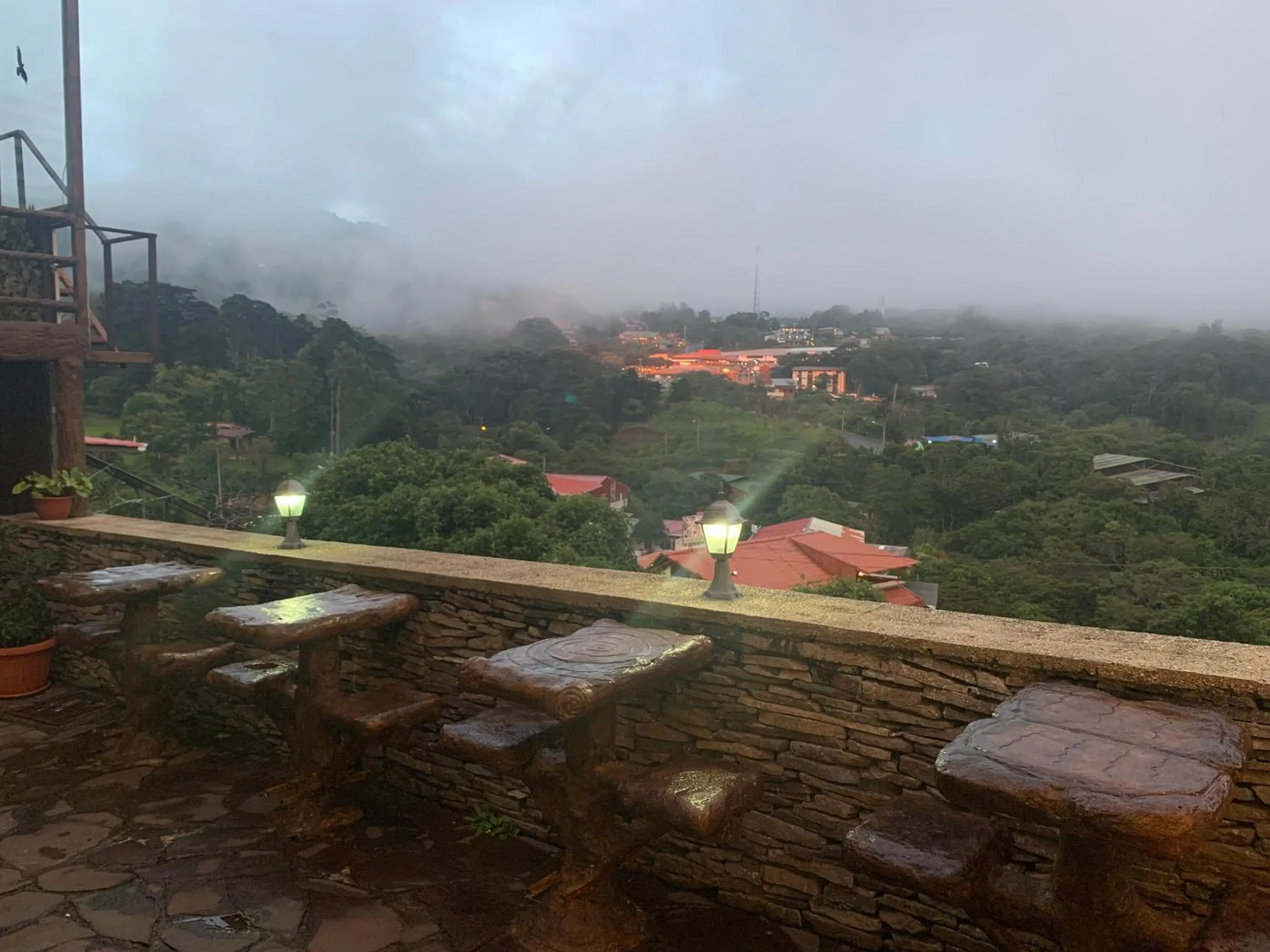 Balcony/Terrace in Cabinas Vista Al Golfo