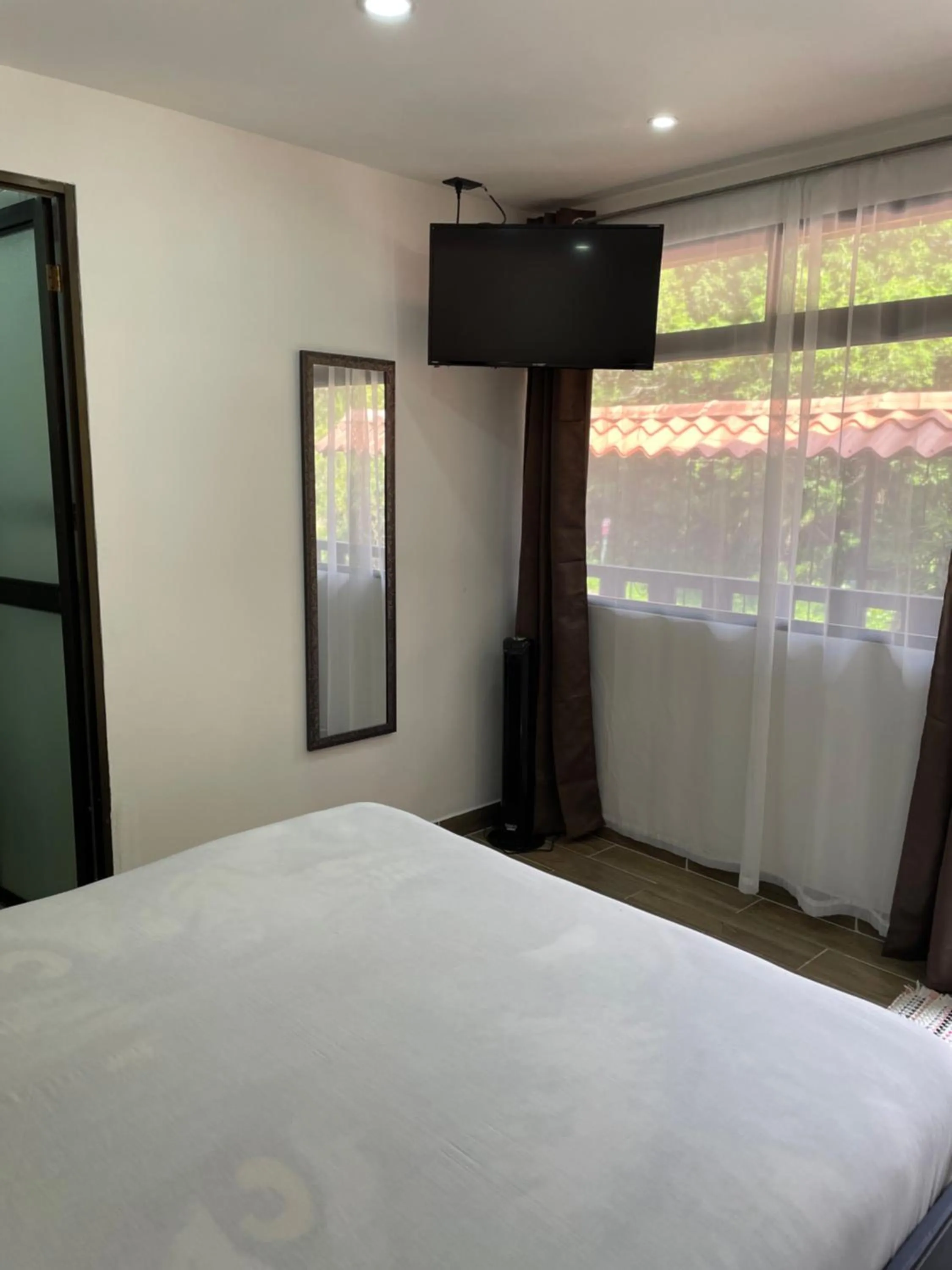 Bed in Cabinas Vista Al Golfo