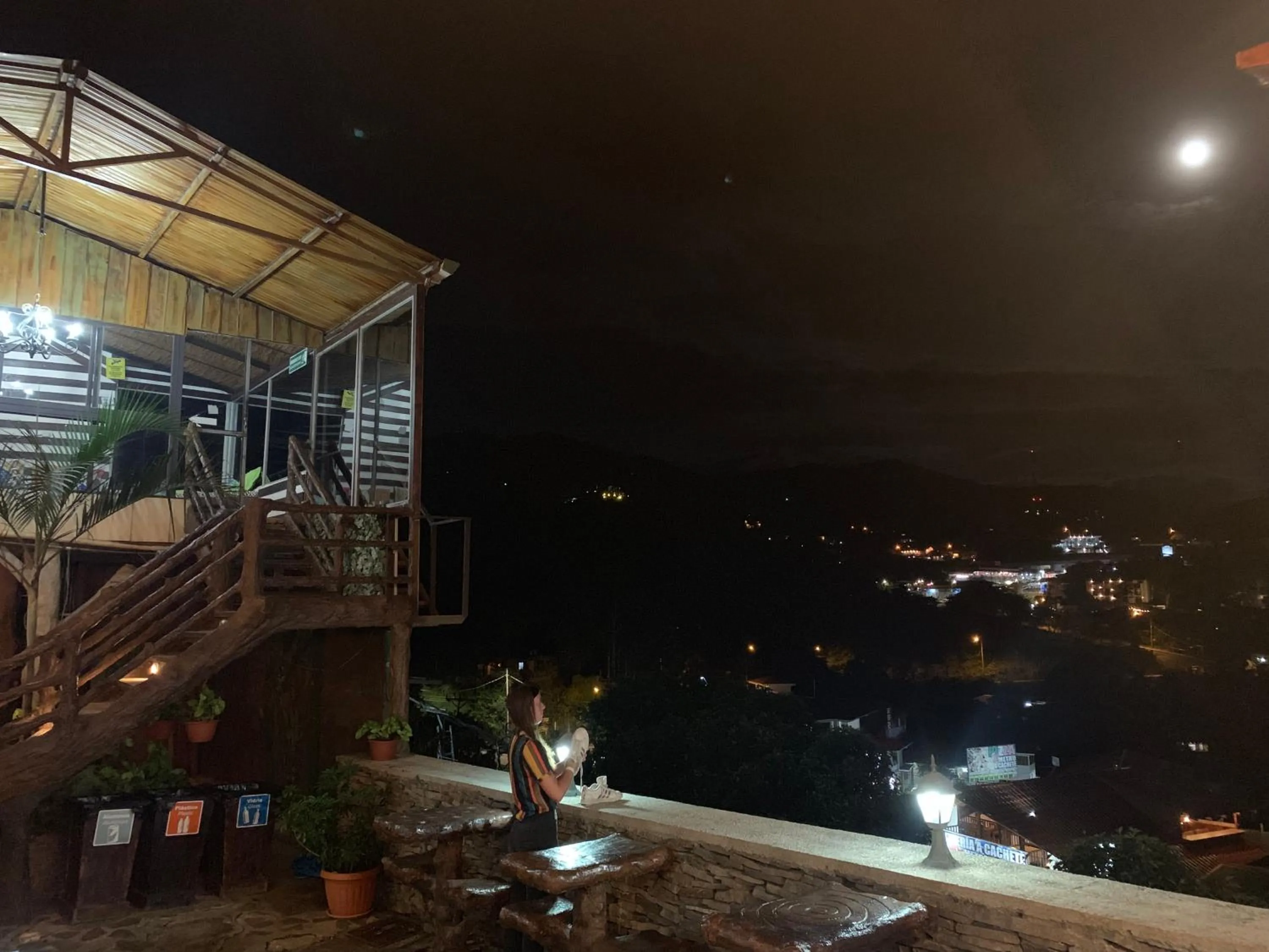 Balcony/Terrace in Cabinas Vista Al Golfo