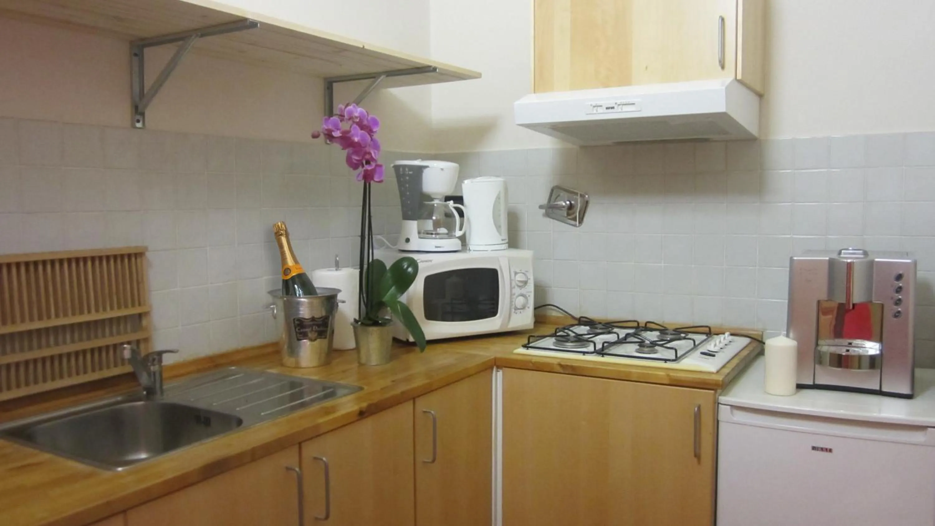 Kitchen or kitchenette in San Quintino B&B