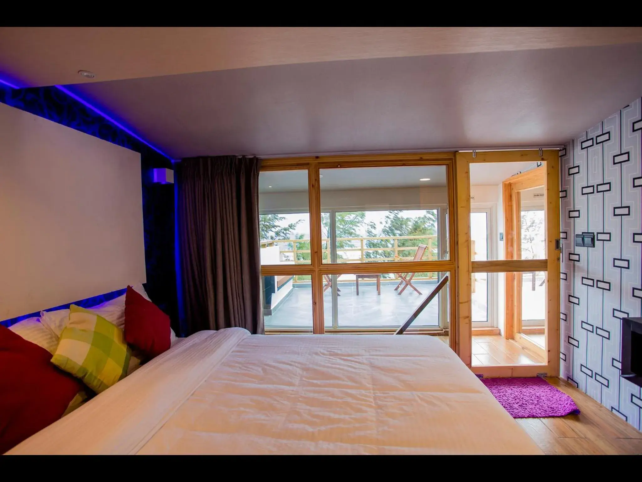 Sea view, Bed in Ripple Beach Inn Sea view, Bed in Ripple Beach Inn