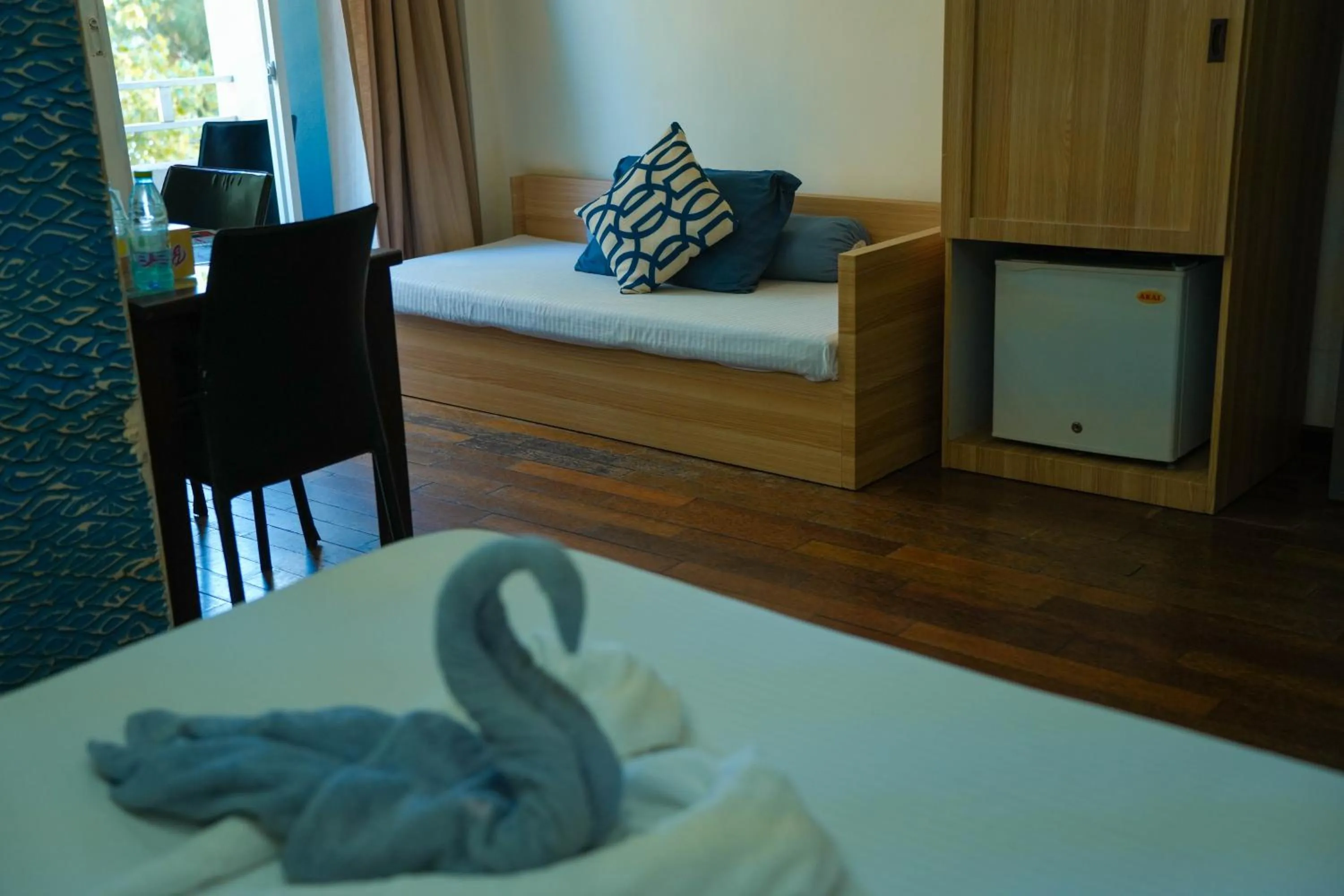 Bed in Ripple Beach Inn