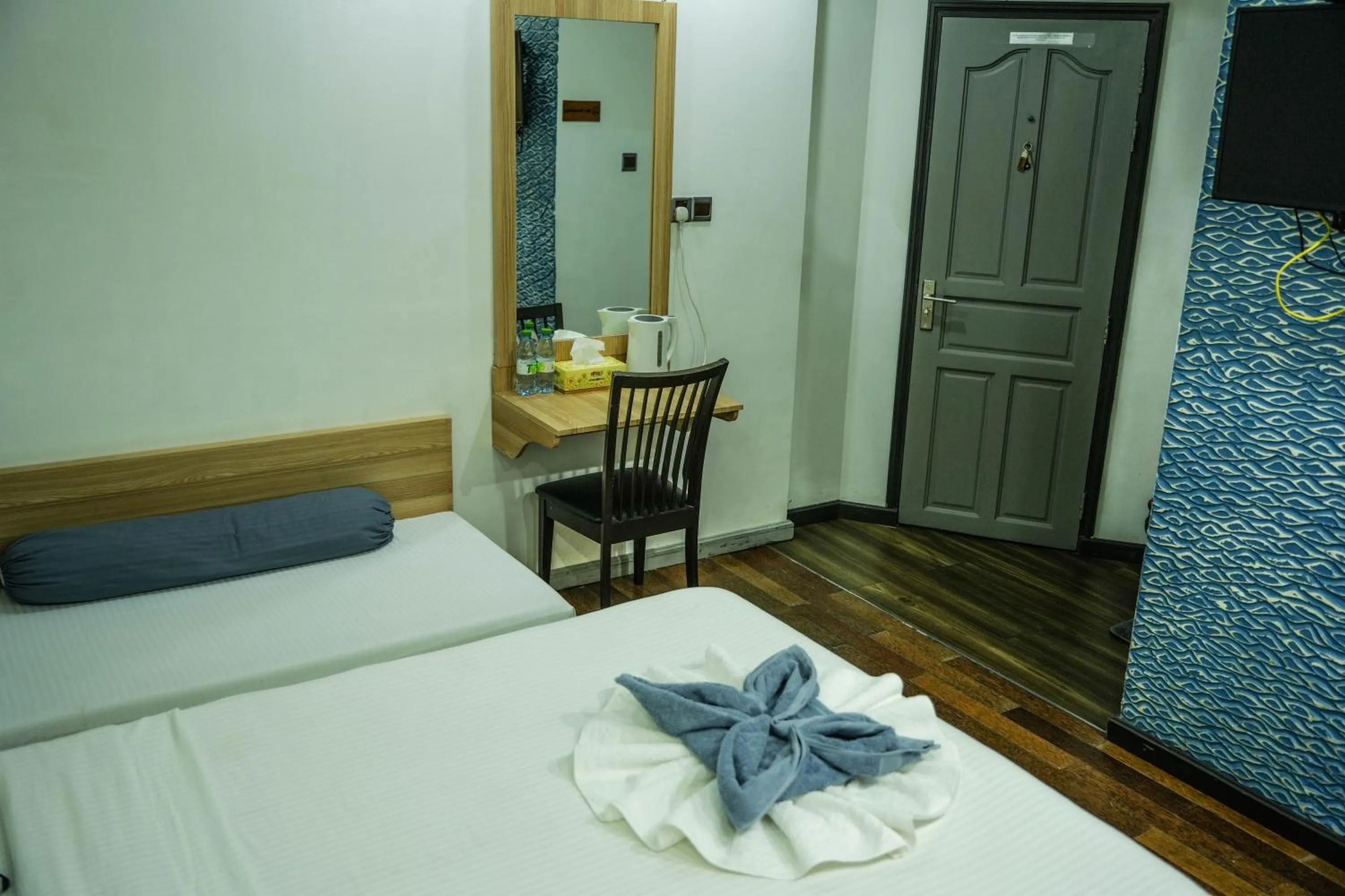 Bed in Ripple Beach Inn