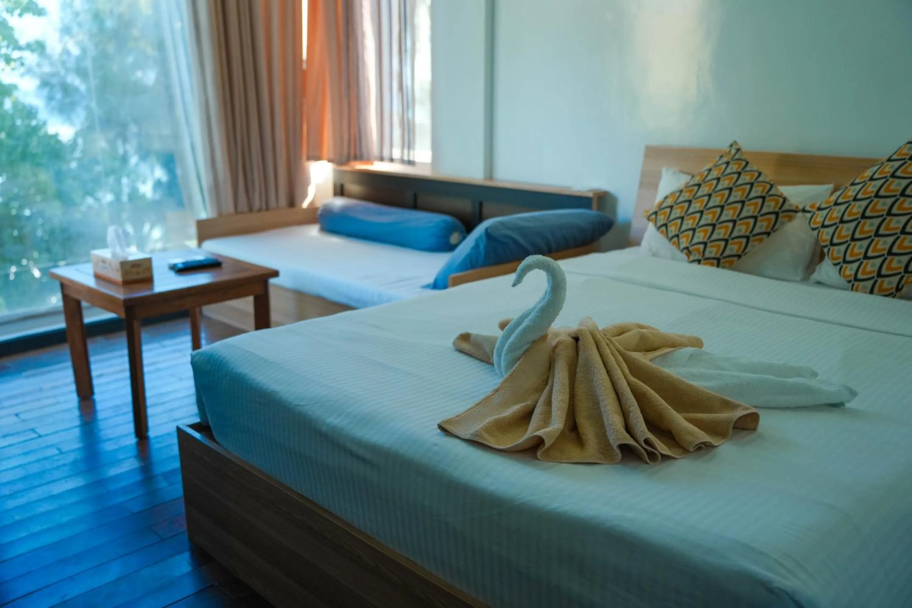 Bed in Ripple Beach Inn