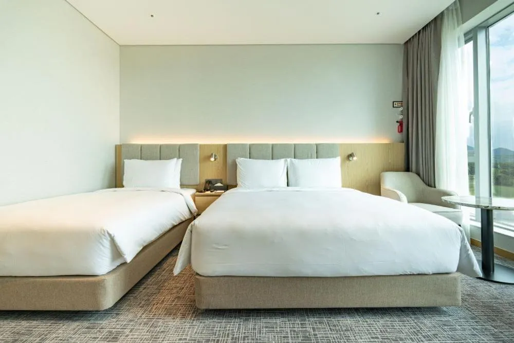 Bed in Stanford hotel Andong