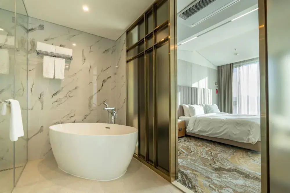 Bed in Stanford hotel Andong Bed in Stanford hotel Andong