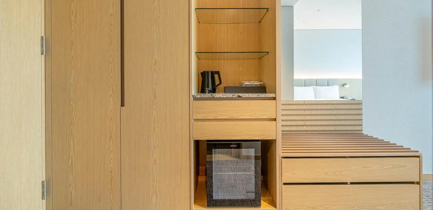 minibar in Stanford hotel Andong