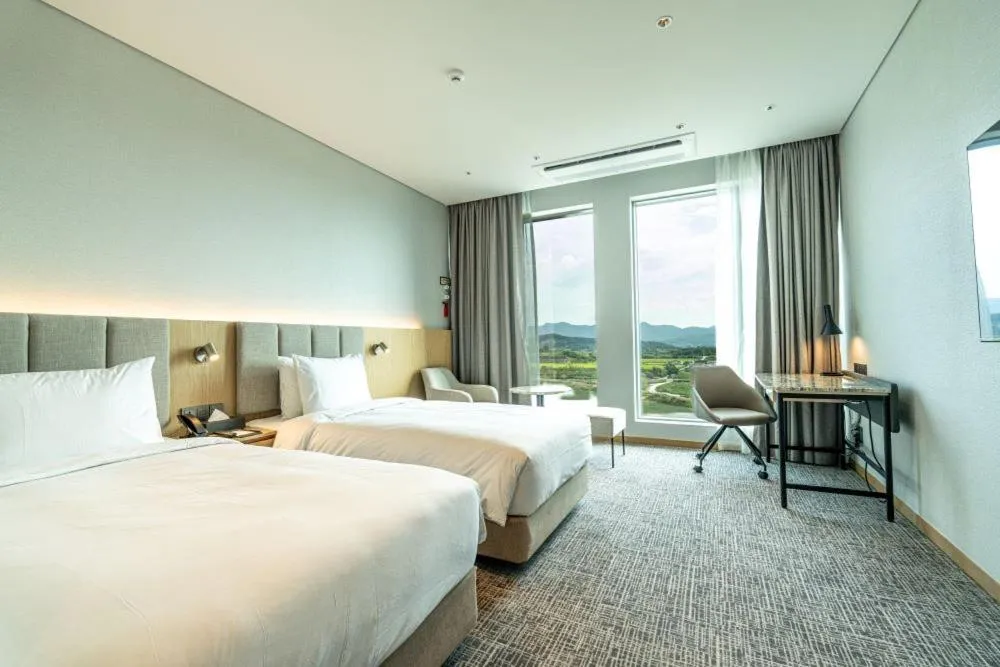 Bed in Stanford hotel Andong
