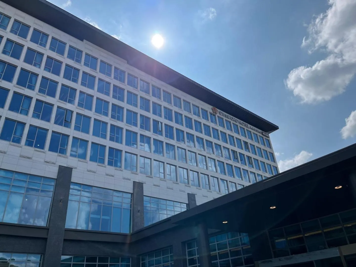 Property building in Stanford hotel Andong