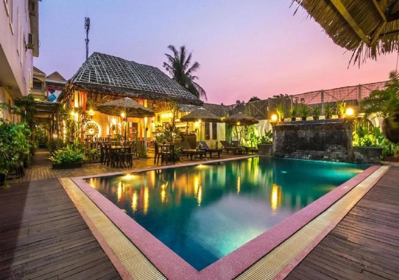 Pool view in Punleu Raksmey Boutique VIP