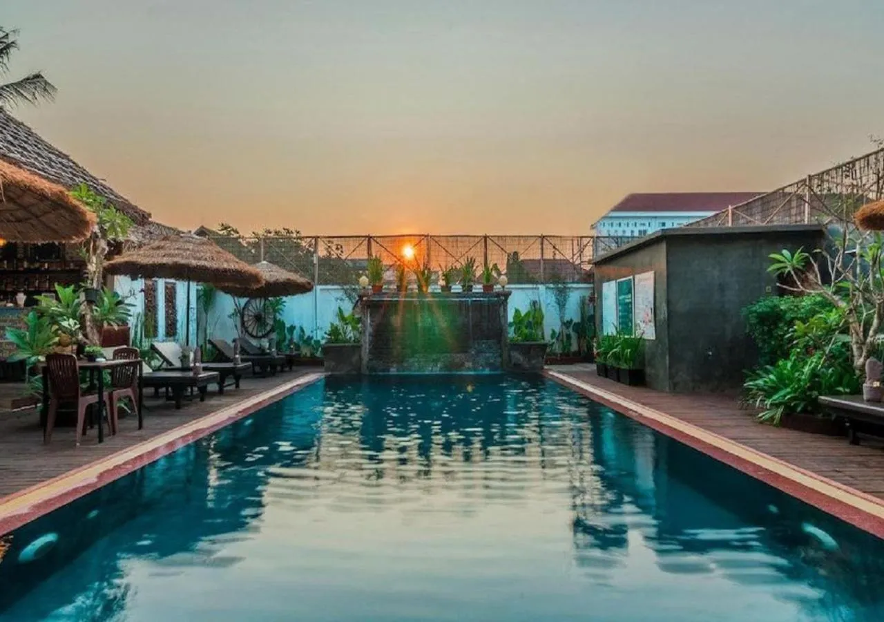 Pool view in Punleu Raksmey Boutique VIP