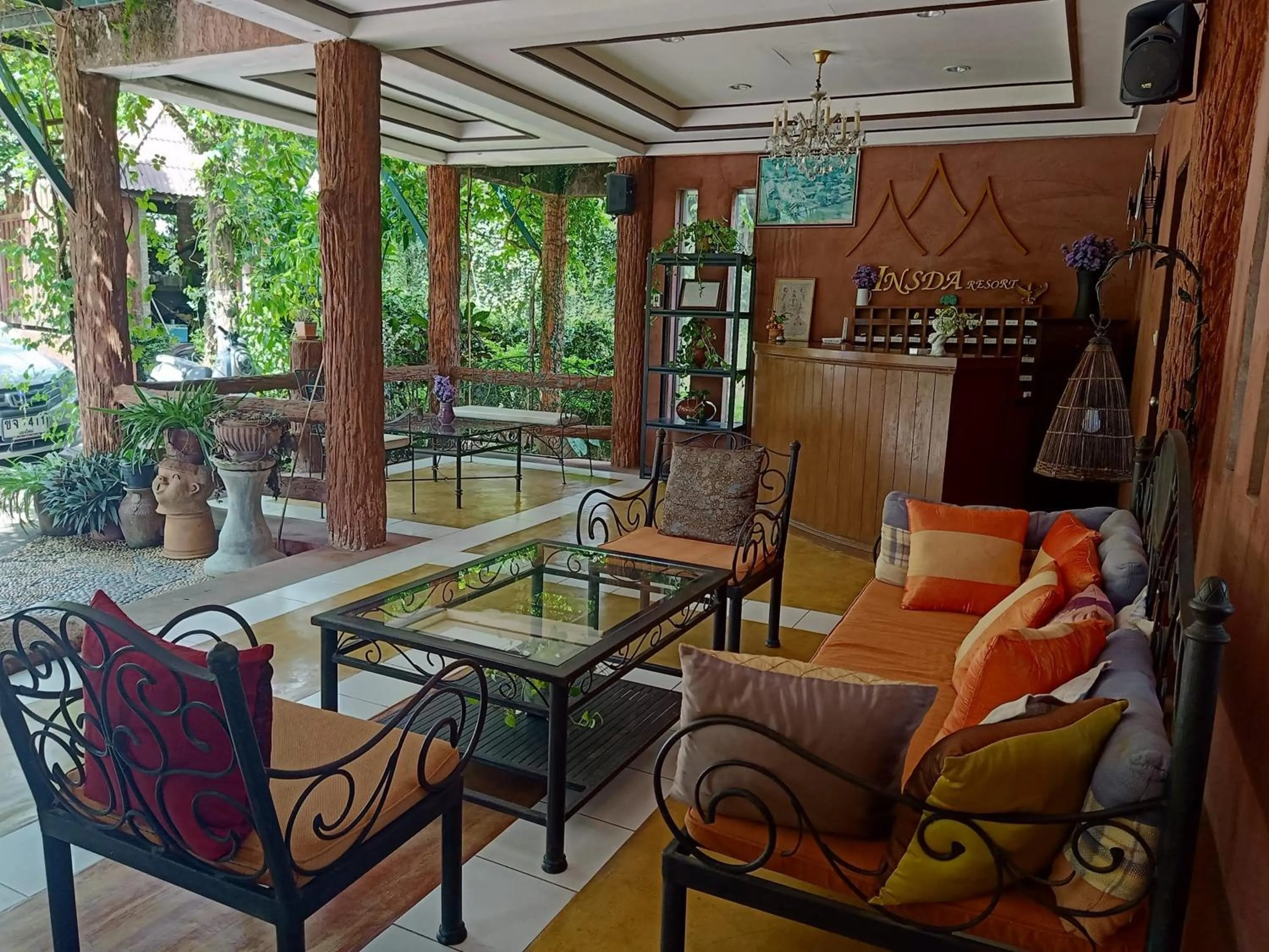 Seating area in Insda Wellness Resort