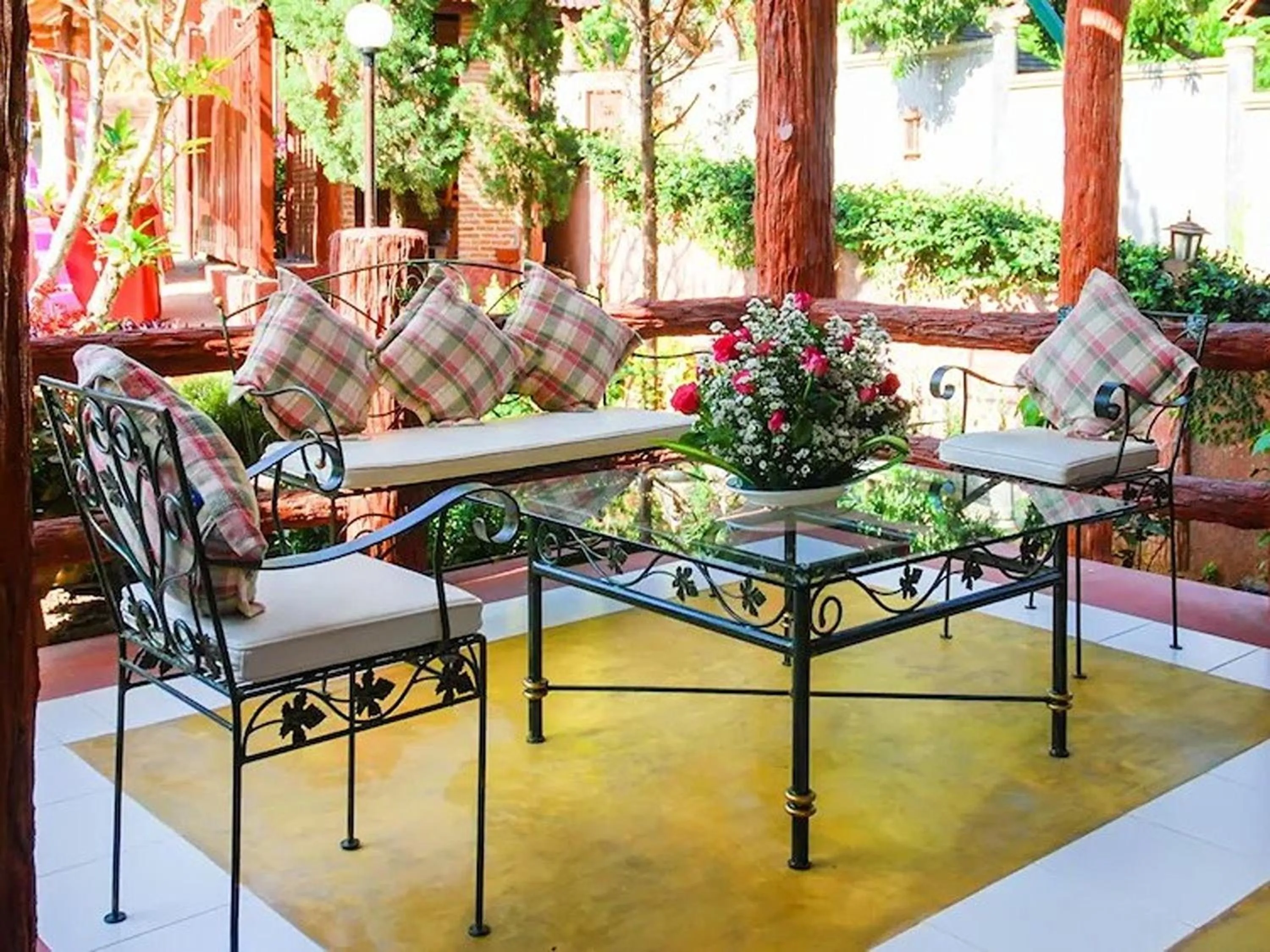 Seating area in Insda Wellness Resort