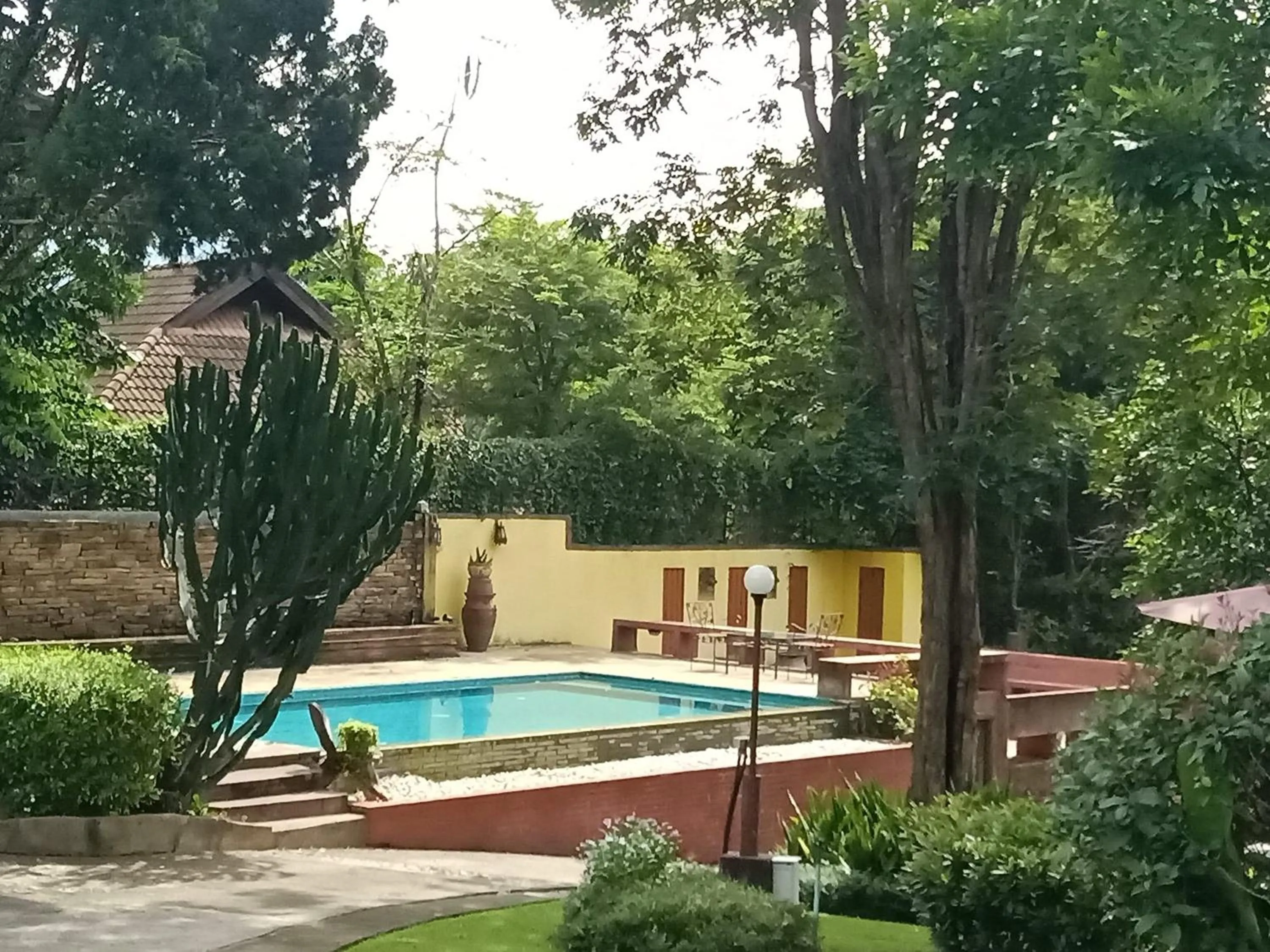 Pool view in Insda Wellness Resort