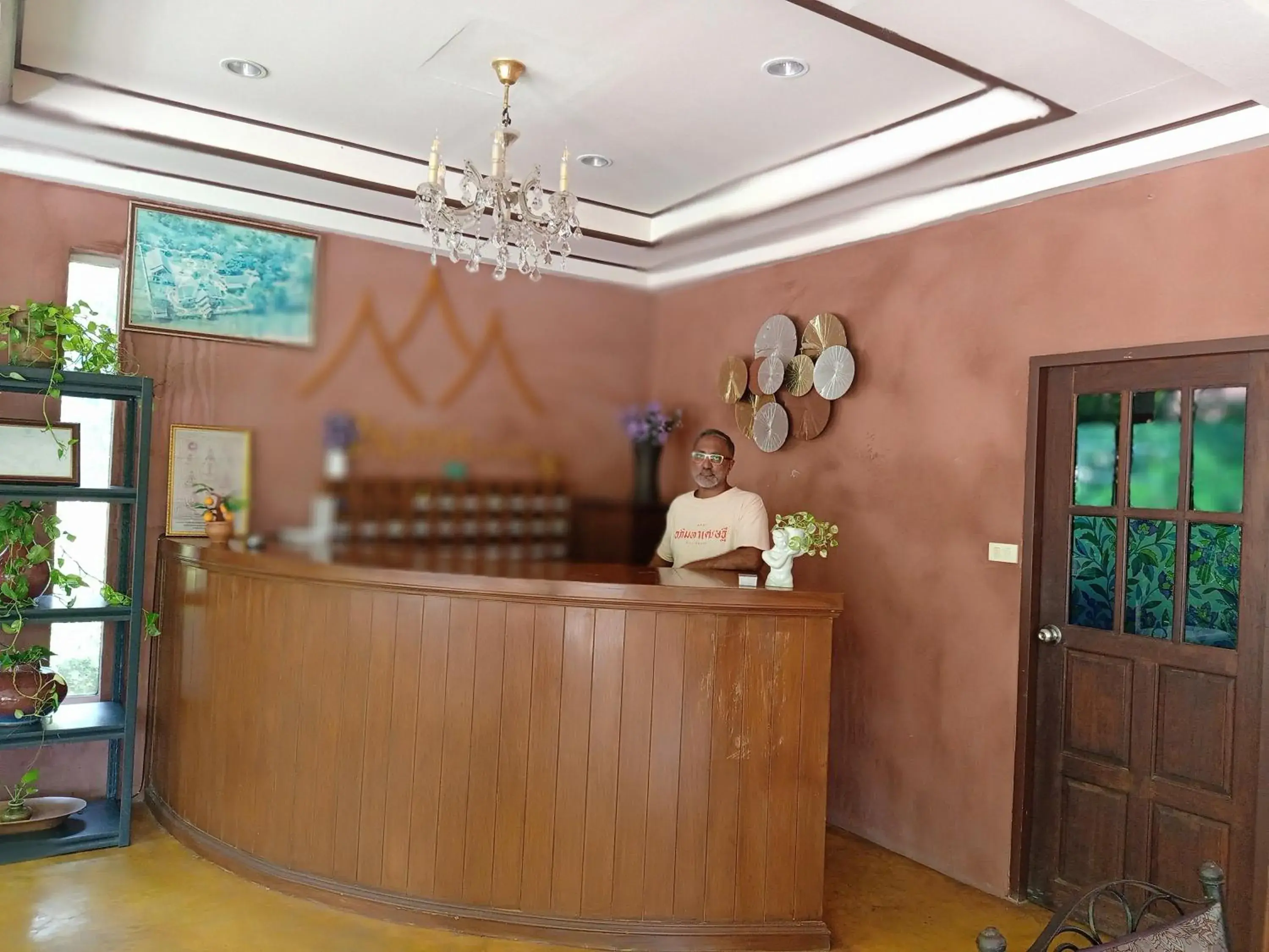 Lobby or reception in Insda Wellness Resort Lobby or reception in Insda Wellness Resort