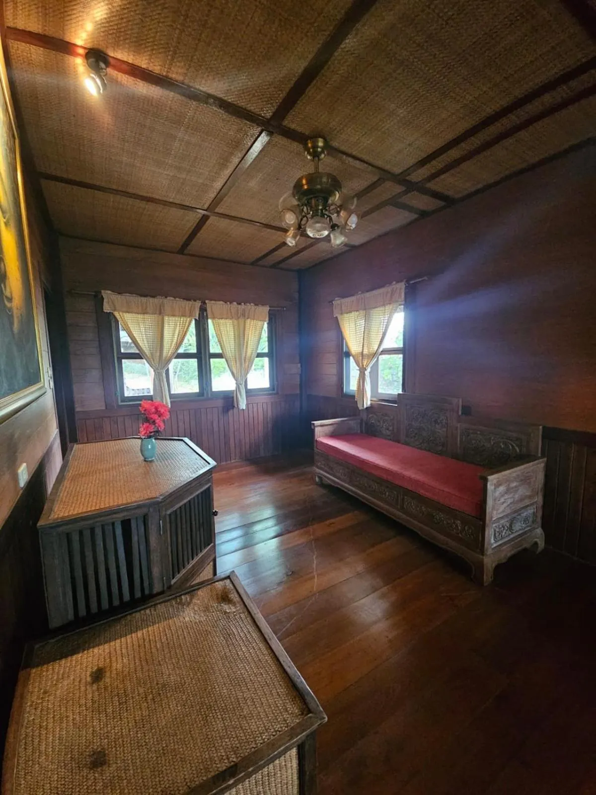 Bed in Insda Wellness Resort