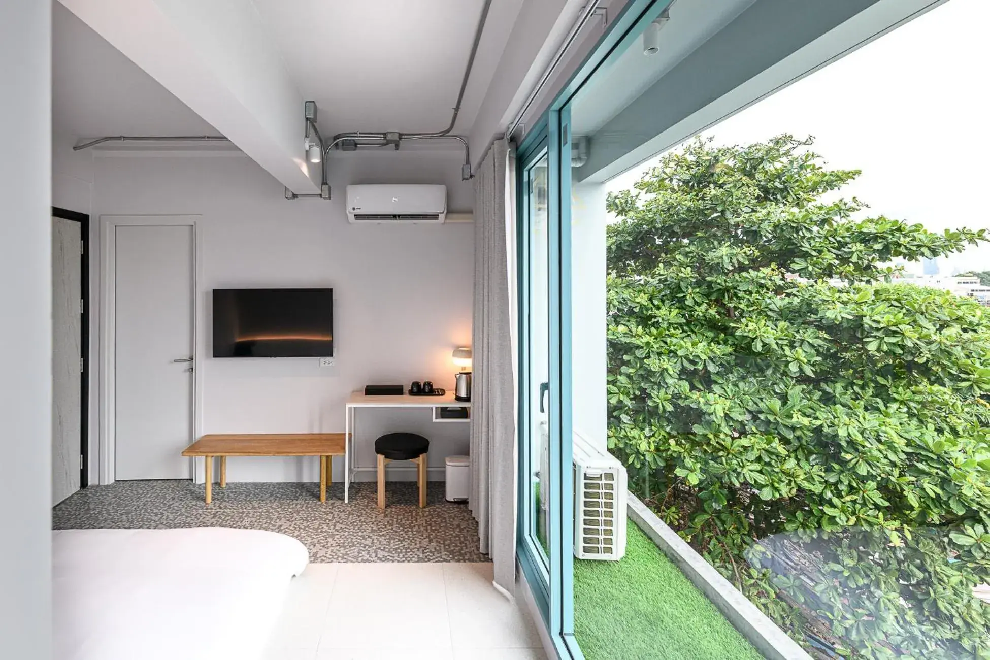 Garden view in Mowa Bangkok Garden view in Mowa Bangkok