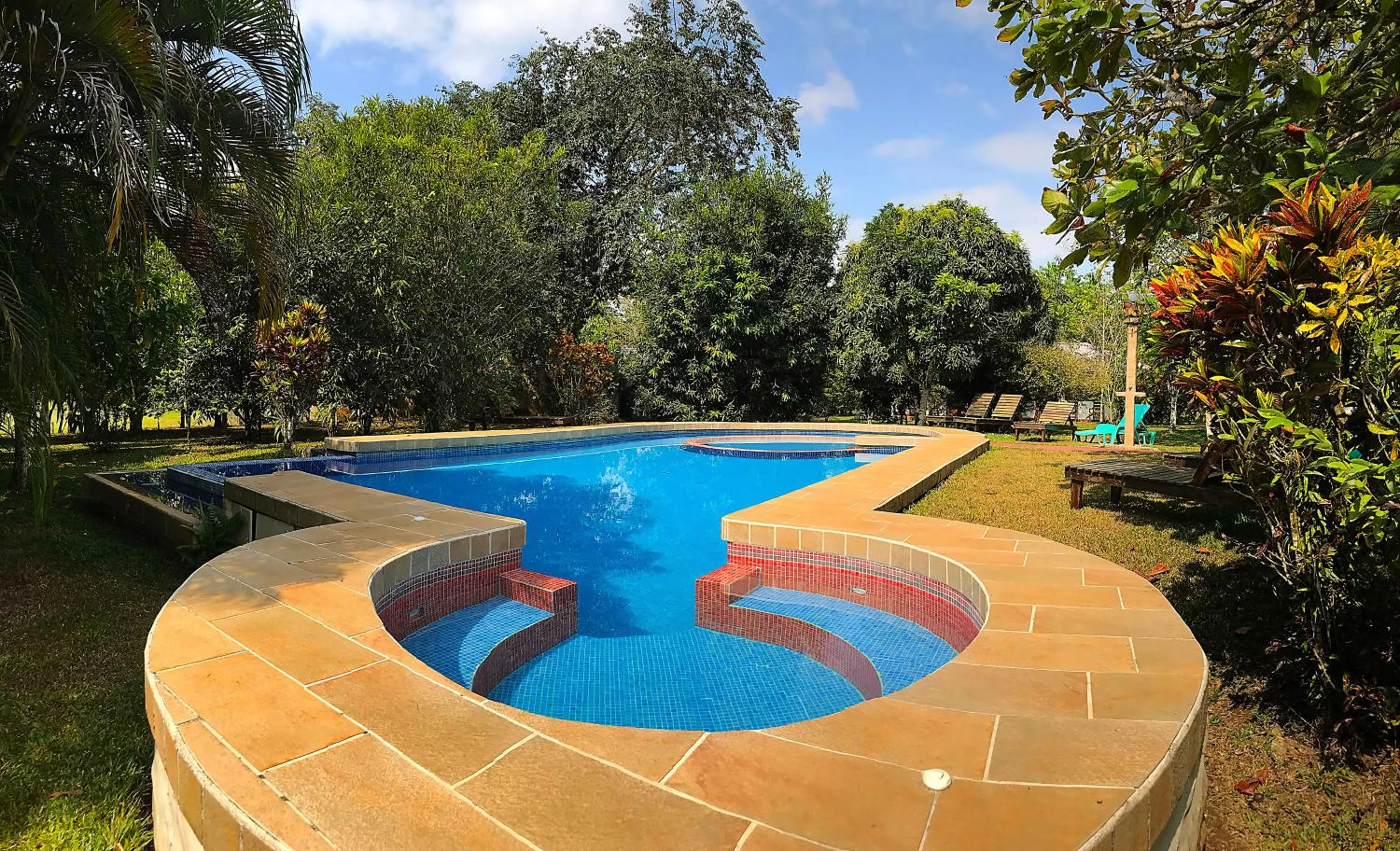 Garden in Hotel de Campo Caño Negro