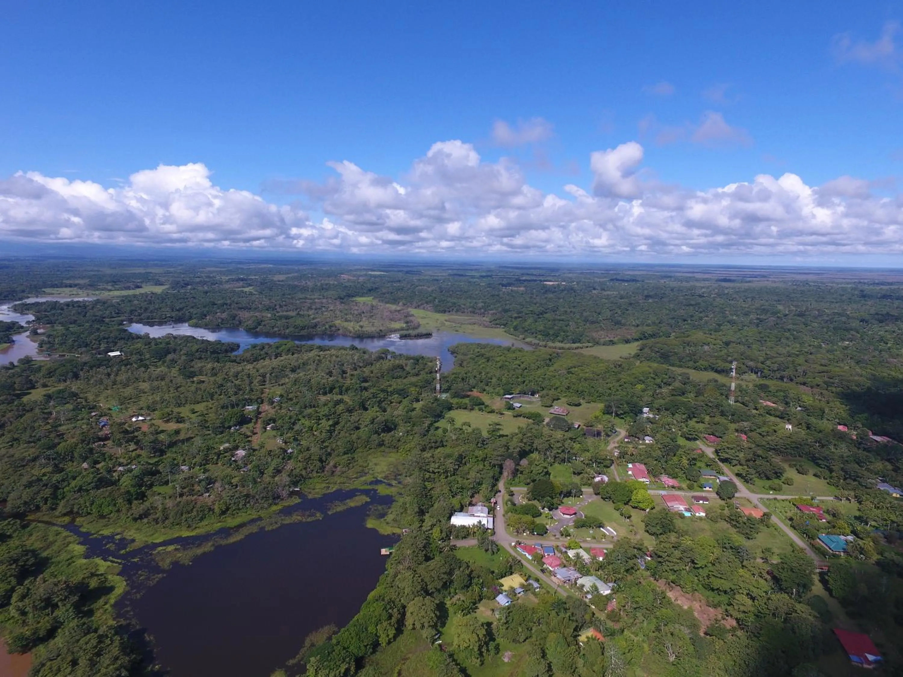 Lake view in Hotel de Campo Caño Negro