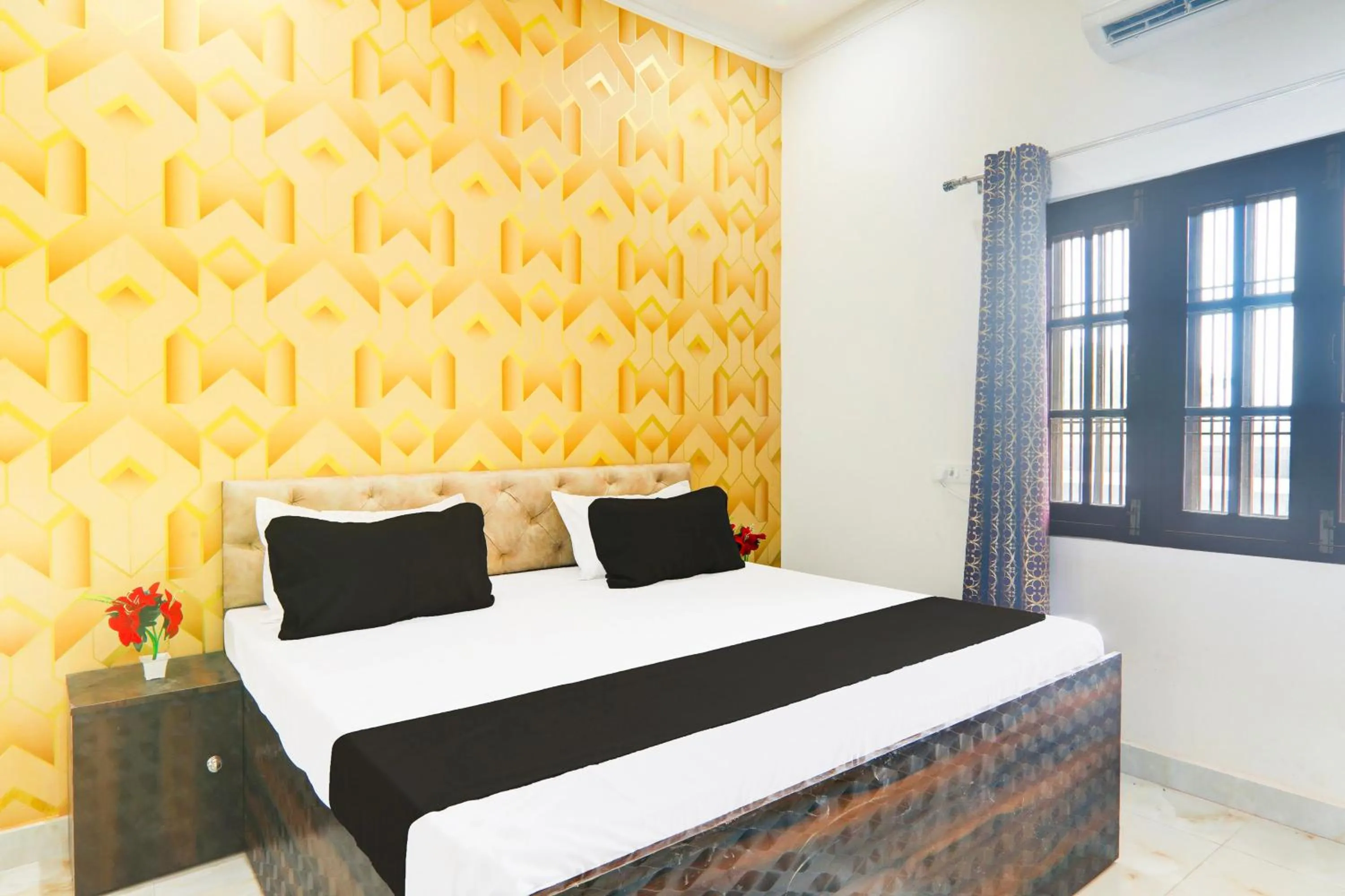 Bedroom, Bed in Hotel O by OYO Serene Inn Hotel And Restaurant