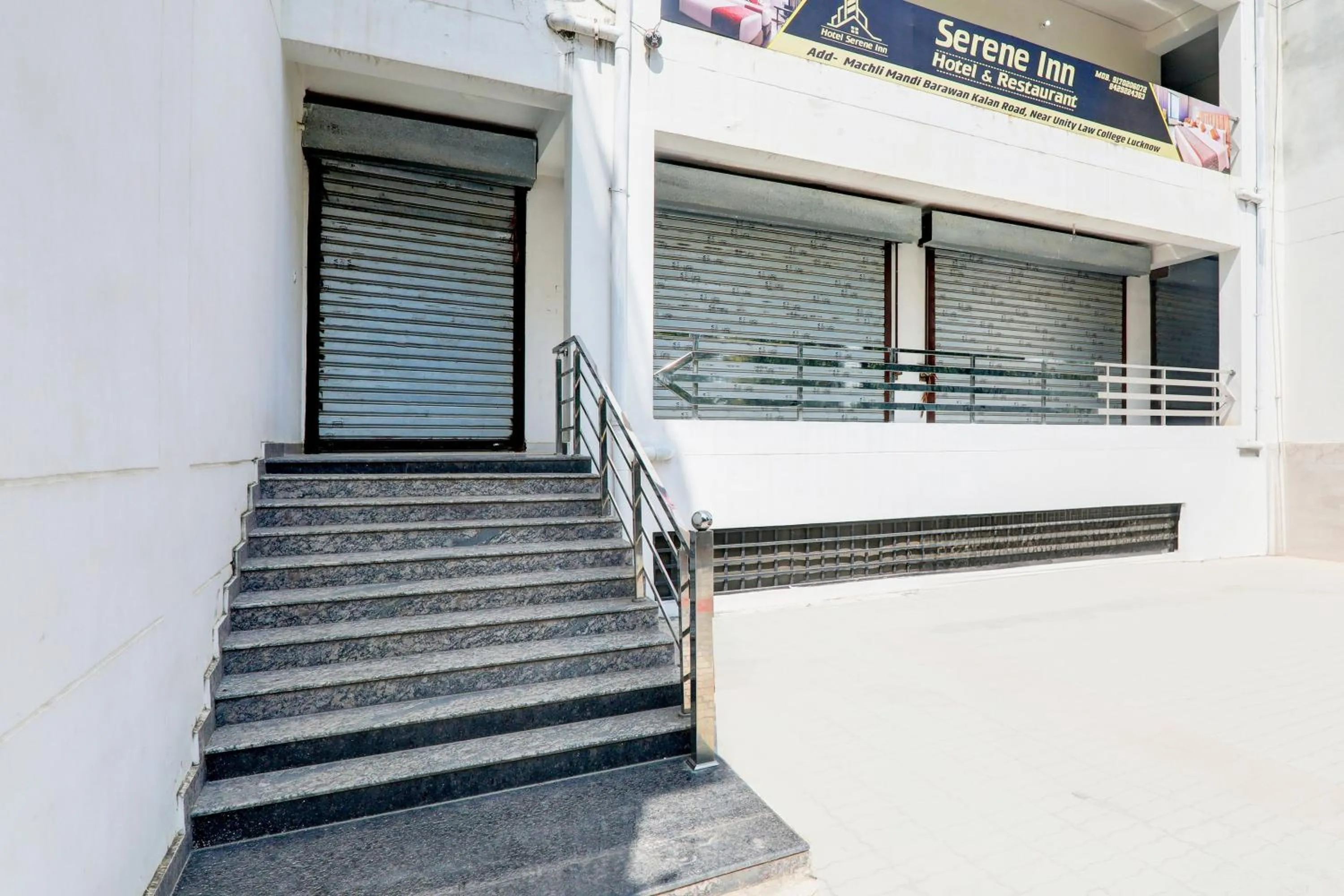 Facade/entrance in Hotel O Serene Inn Hotel And Restaurant