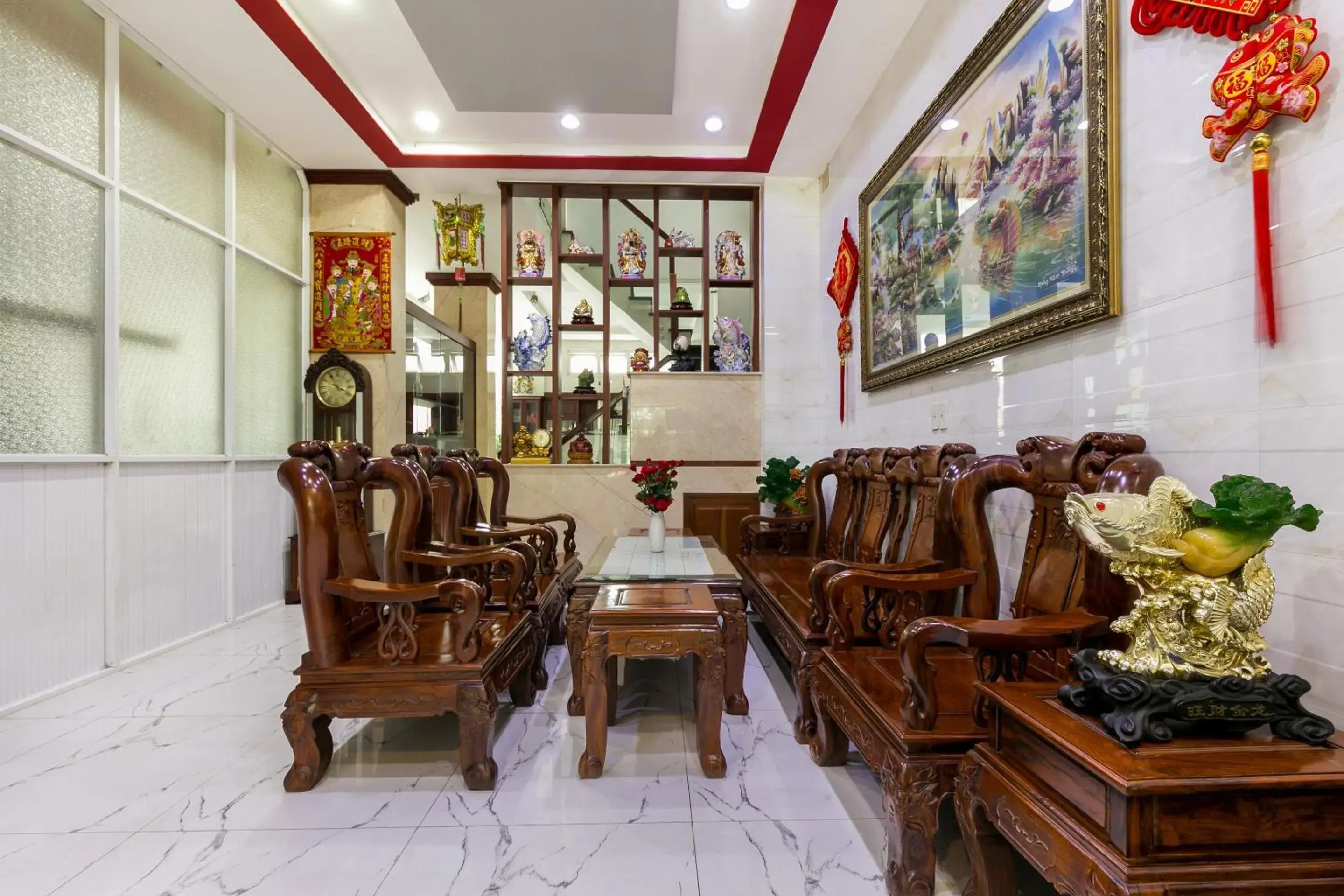 Lobby or reception in Thanh Dat Lobby or reception in Thanh Dat