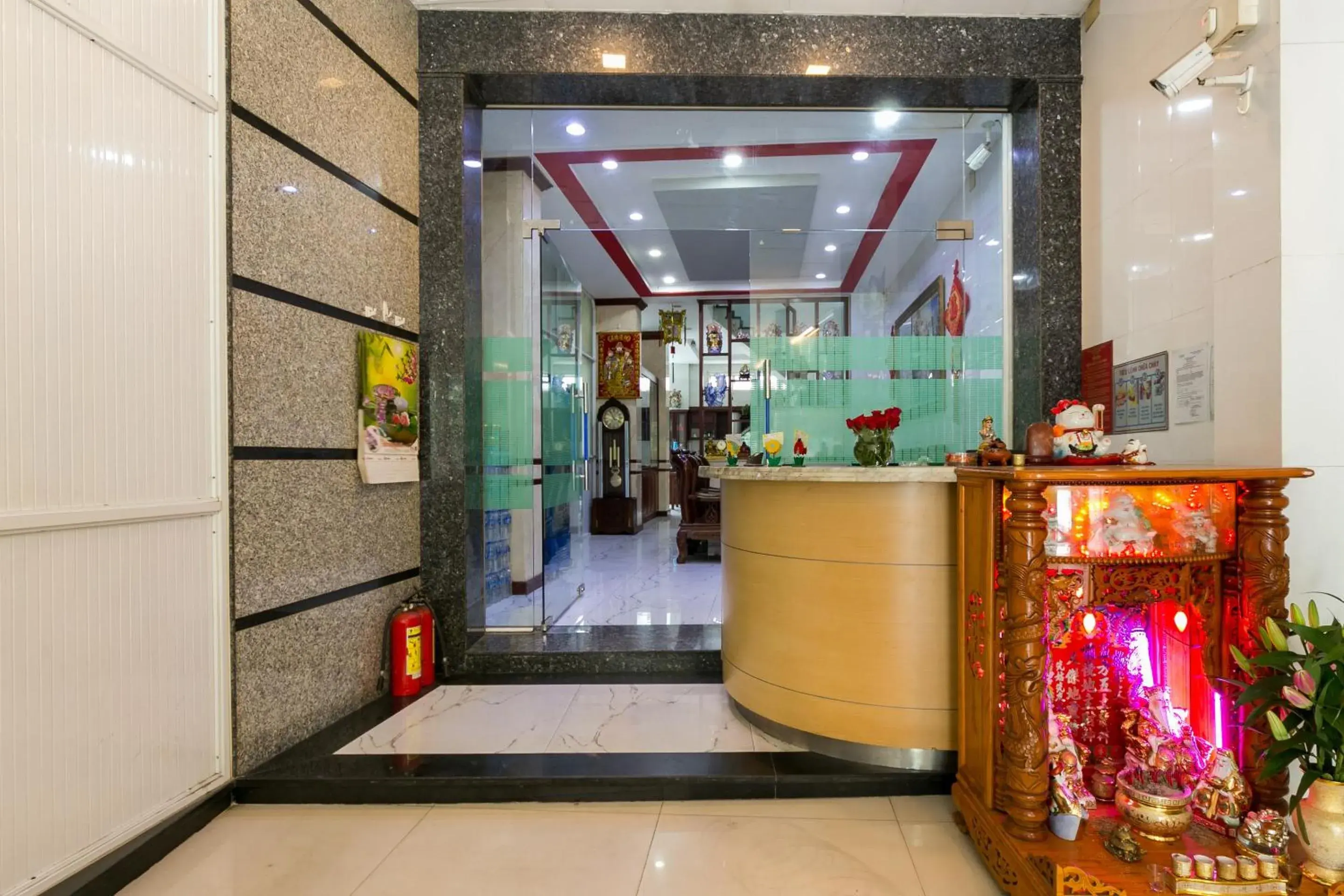 Lobby or reception in Thanh Dat Lobby or reception in Thanh Dat