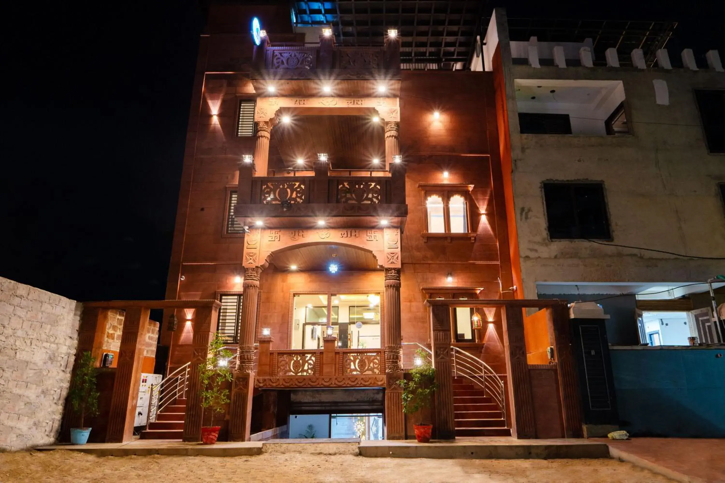 Property building in Treebo Blu Vvu Property building in Treebo Blu Vvu