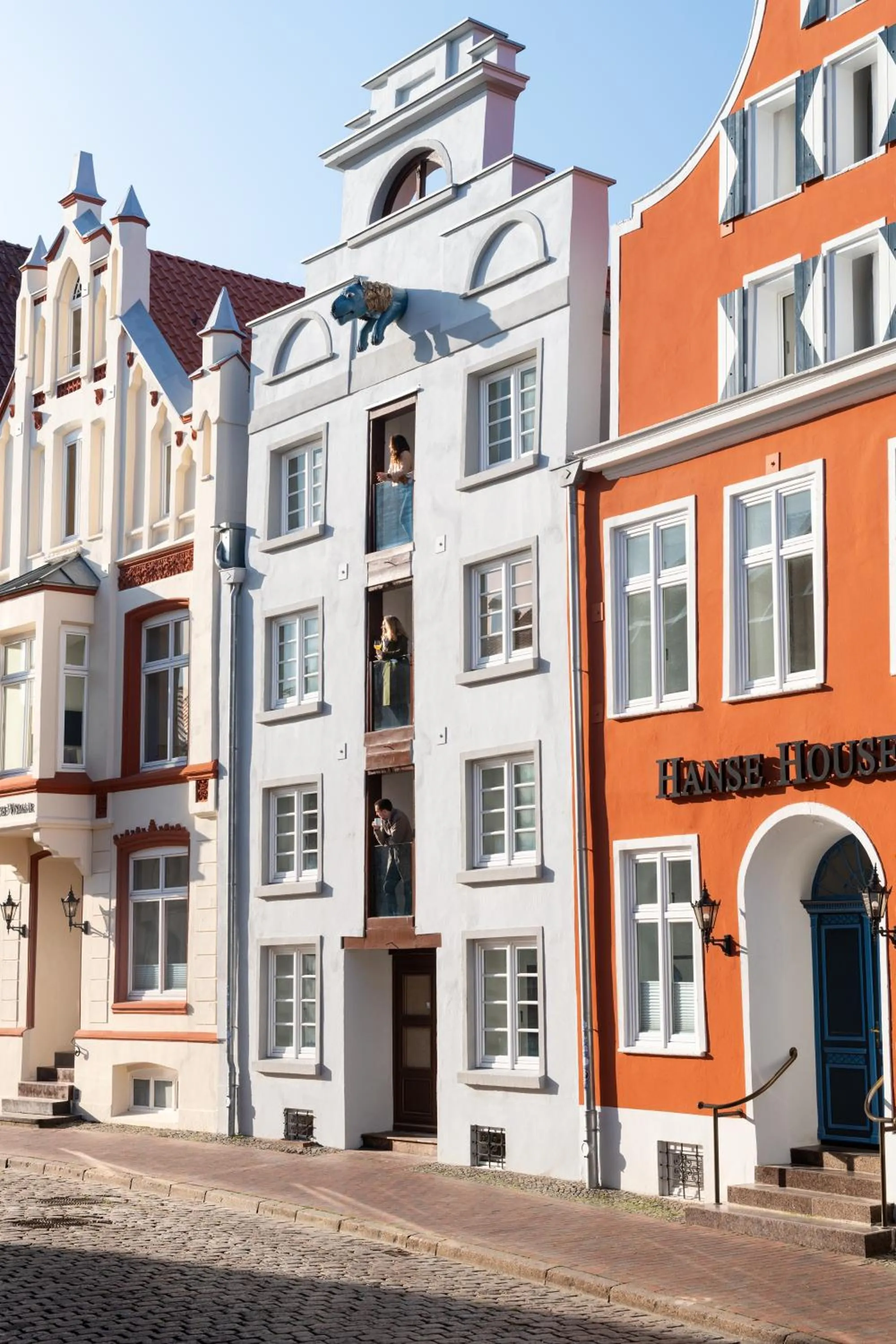 Facade/entrance in Hanse House Wismar