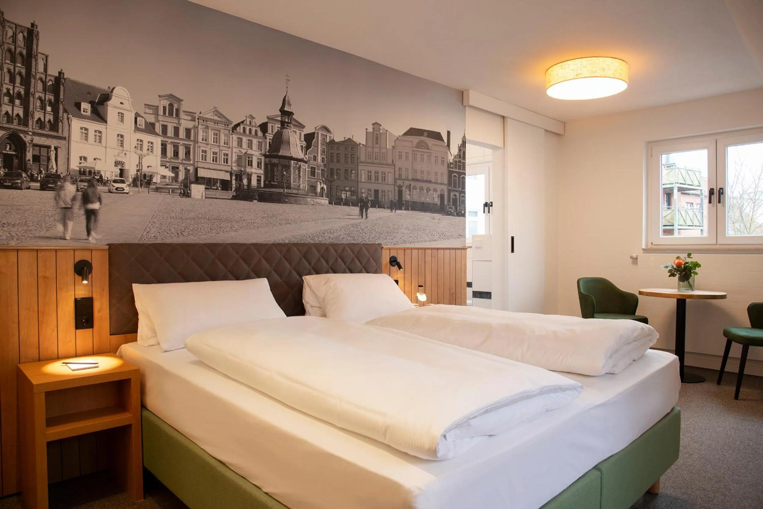 Bed in Hanse House Wismar