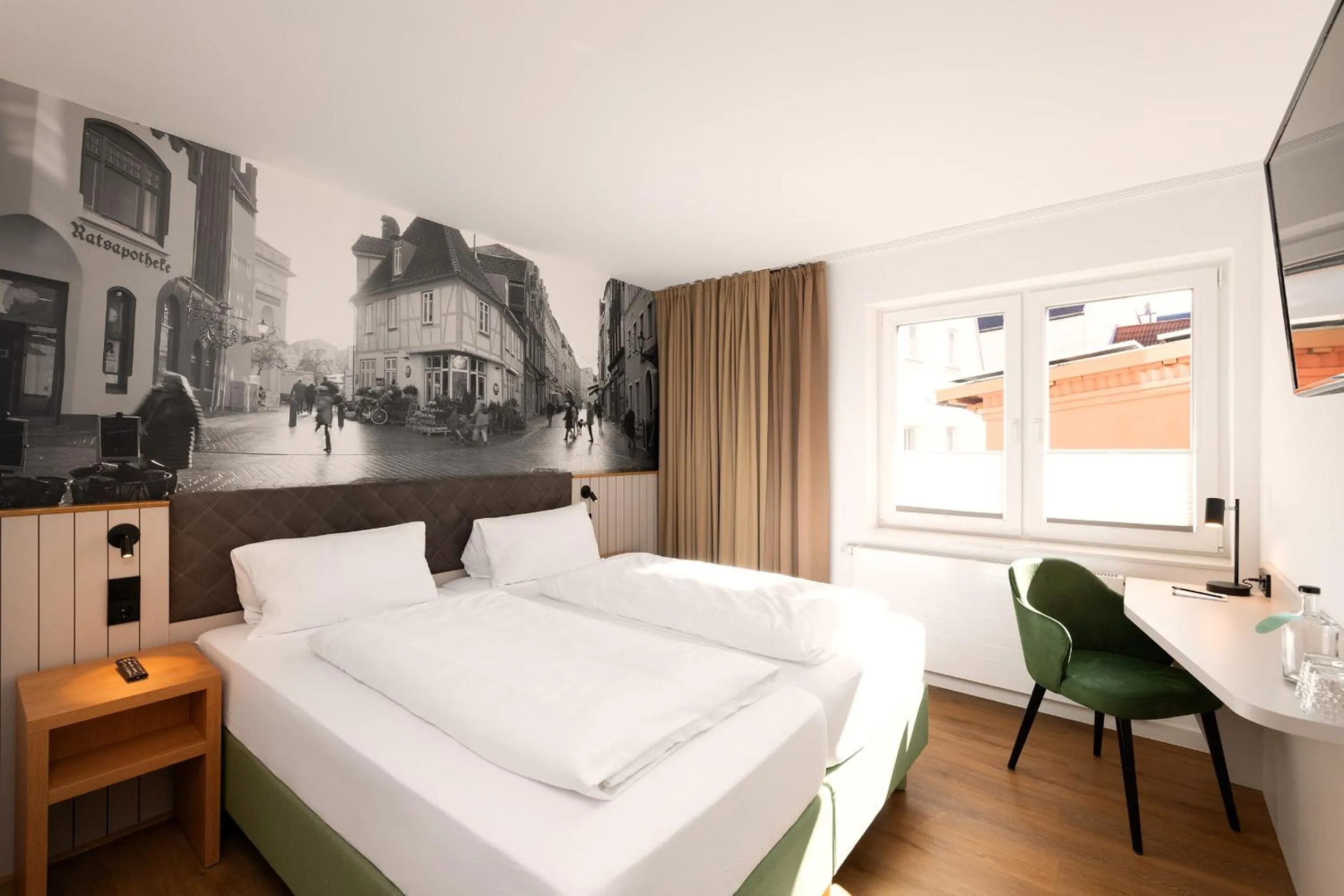 Bed in Hanse House Wismar