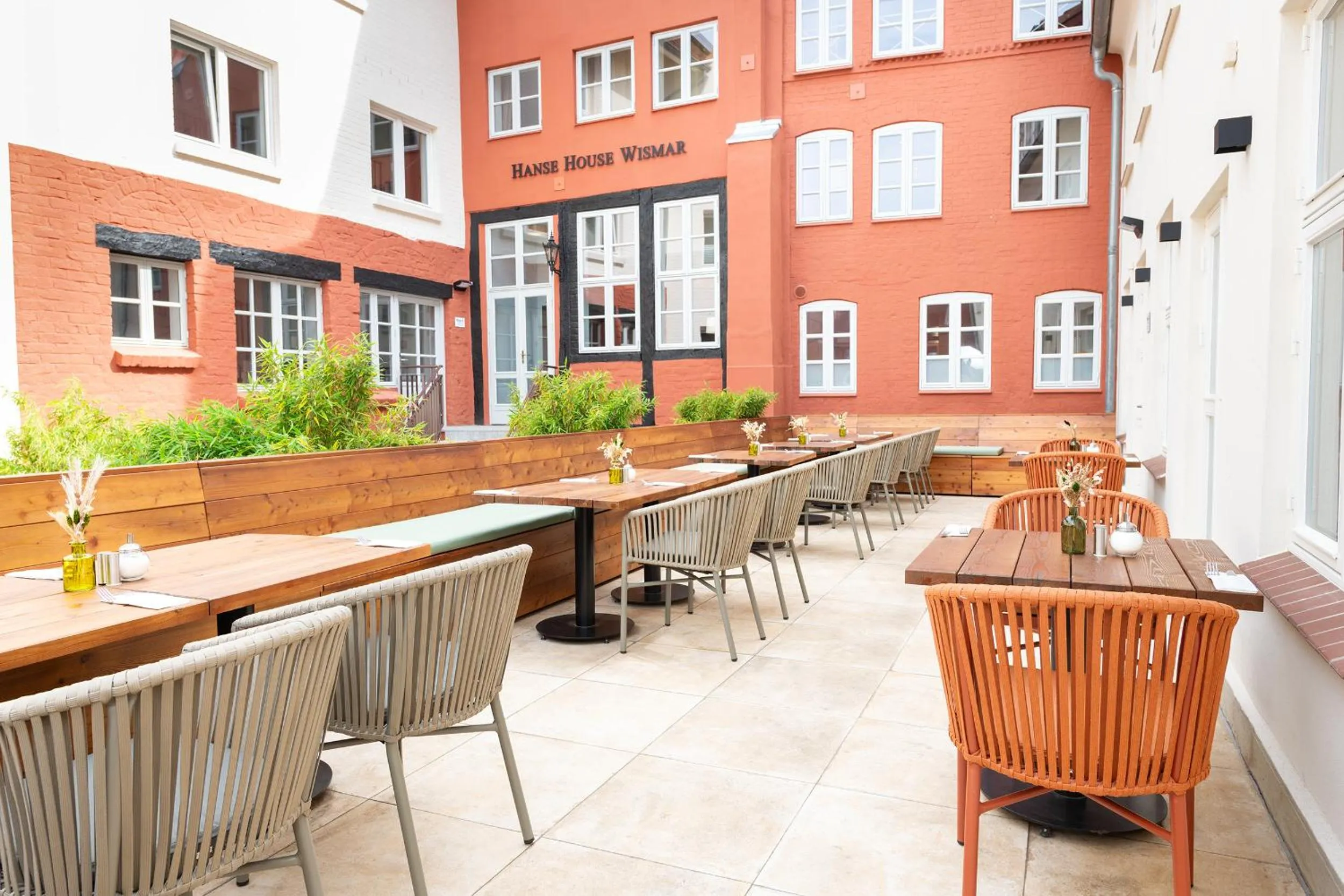 Balcony/Terrace in Hanse House Wismar