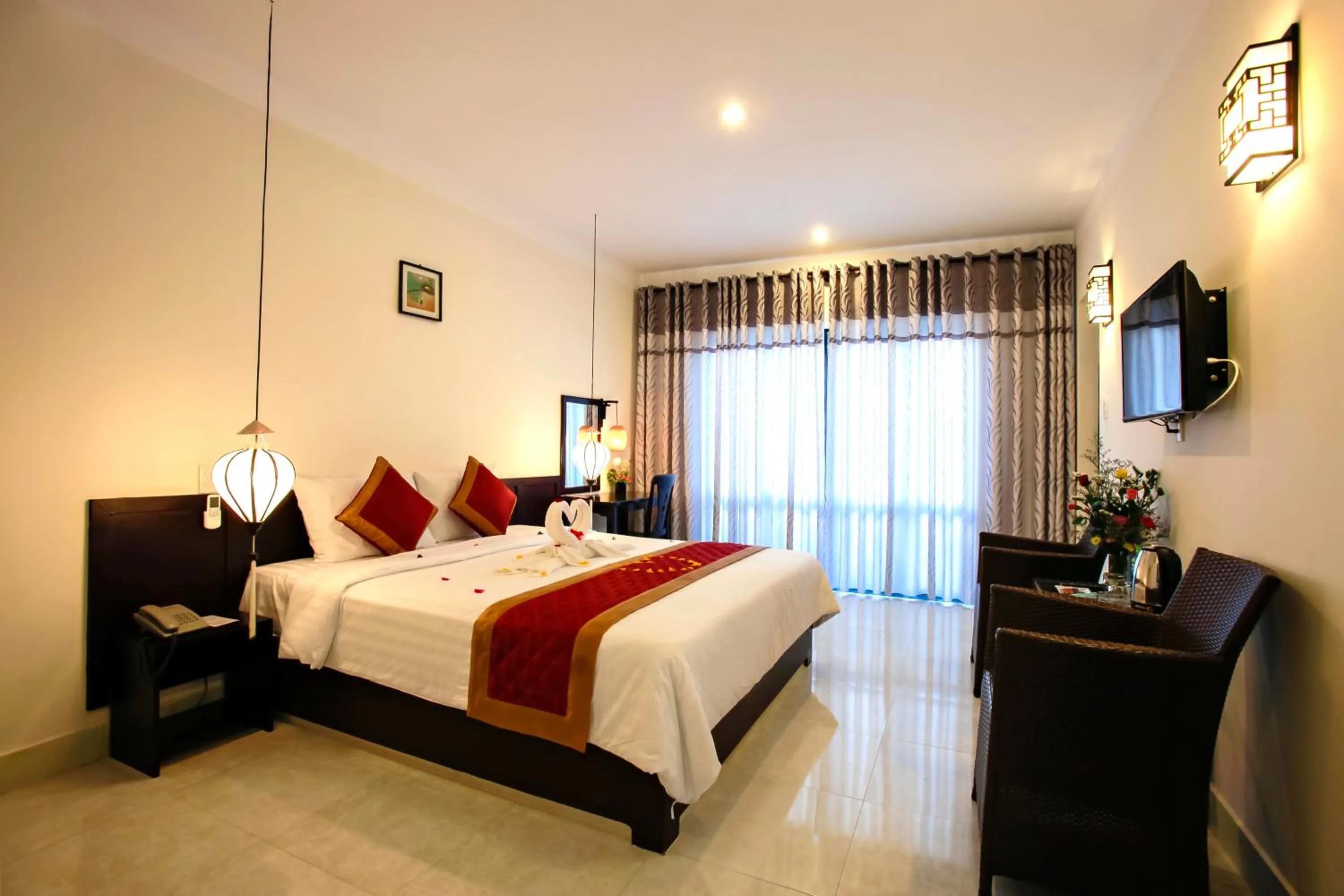 Photo of the whole room, Bed in Phuc Thao Villa