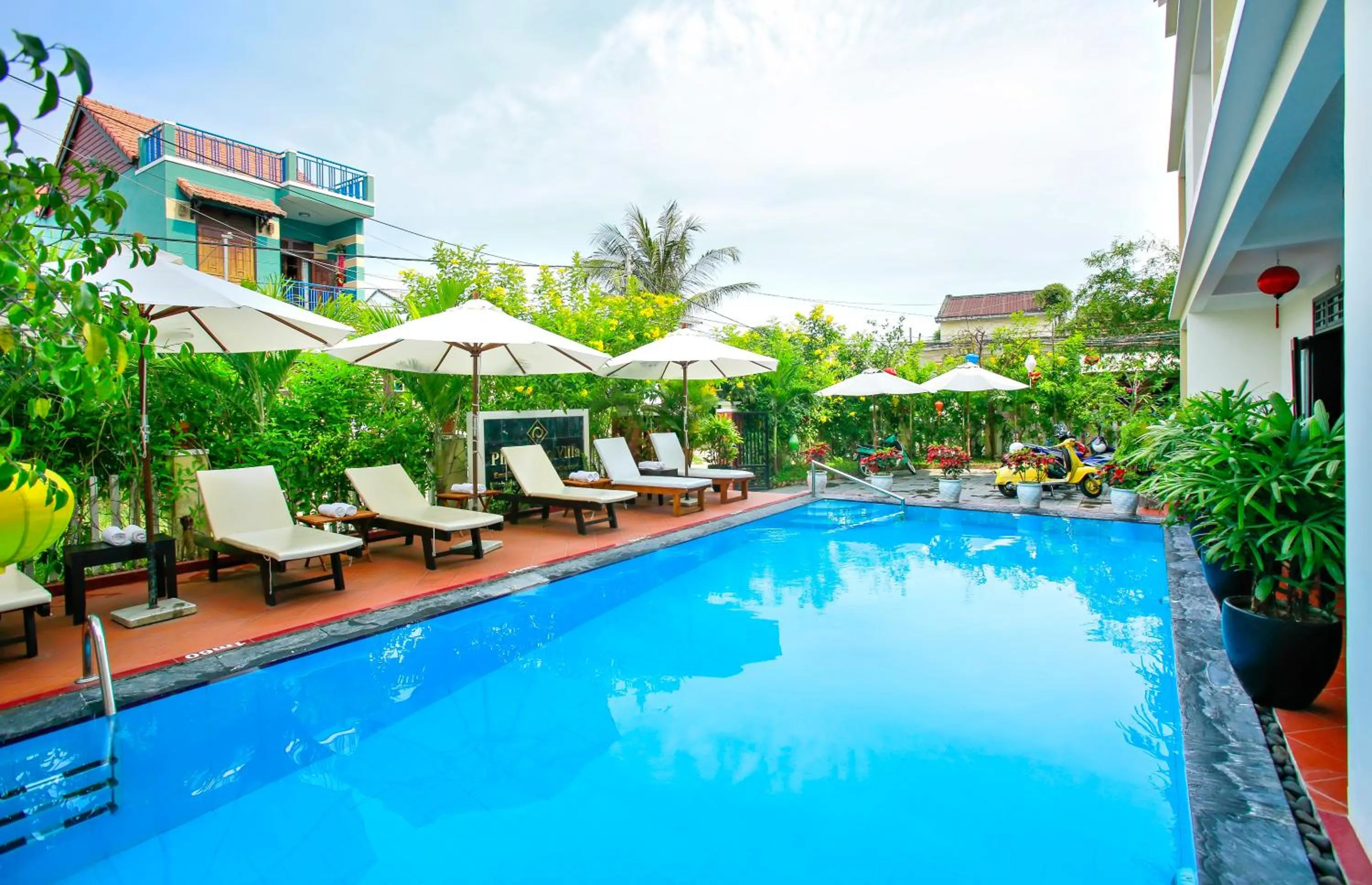 Swimming pool in Phuc Thao Villa