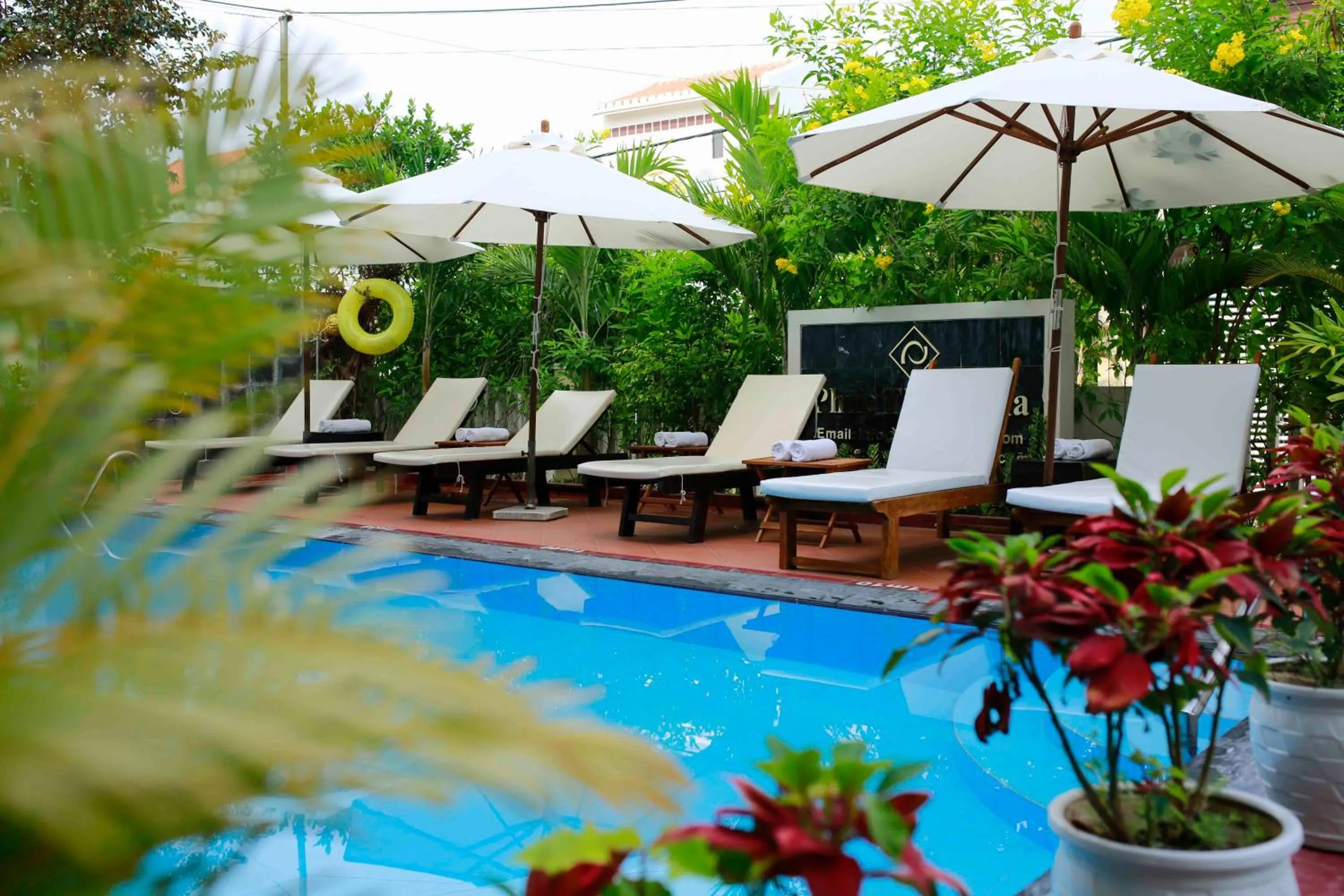Swimming pool in Phuc Thao Villa