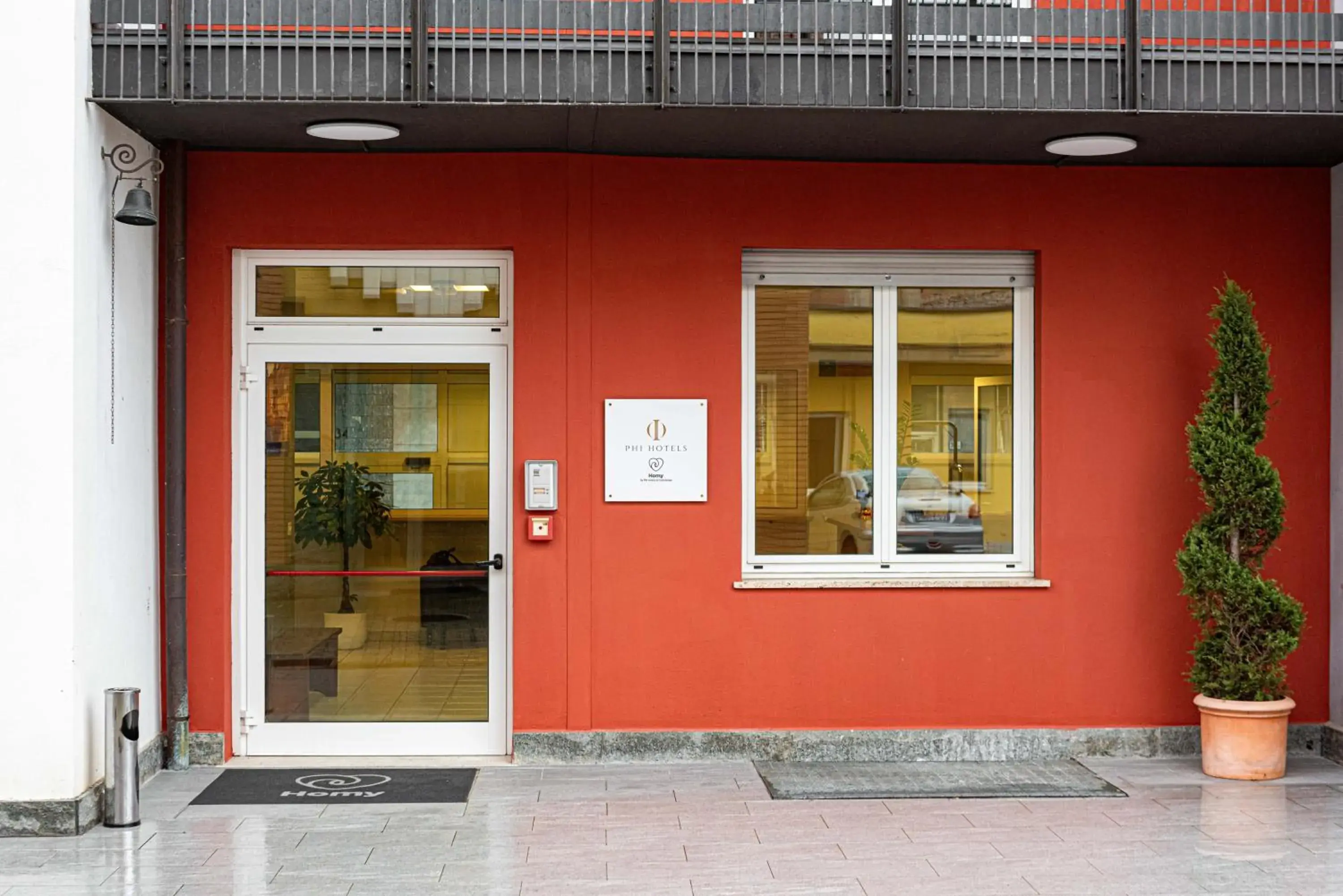 Property building in Phi Hotel Homy Druento Property building in Phi Hotel Homy Druento