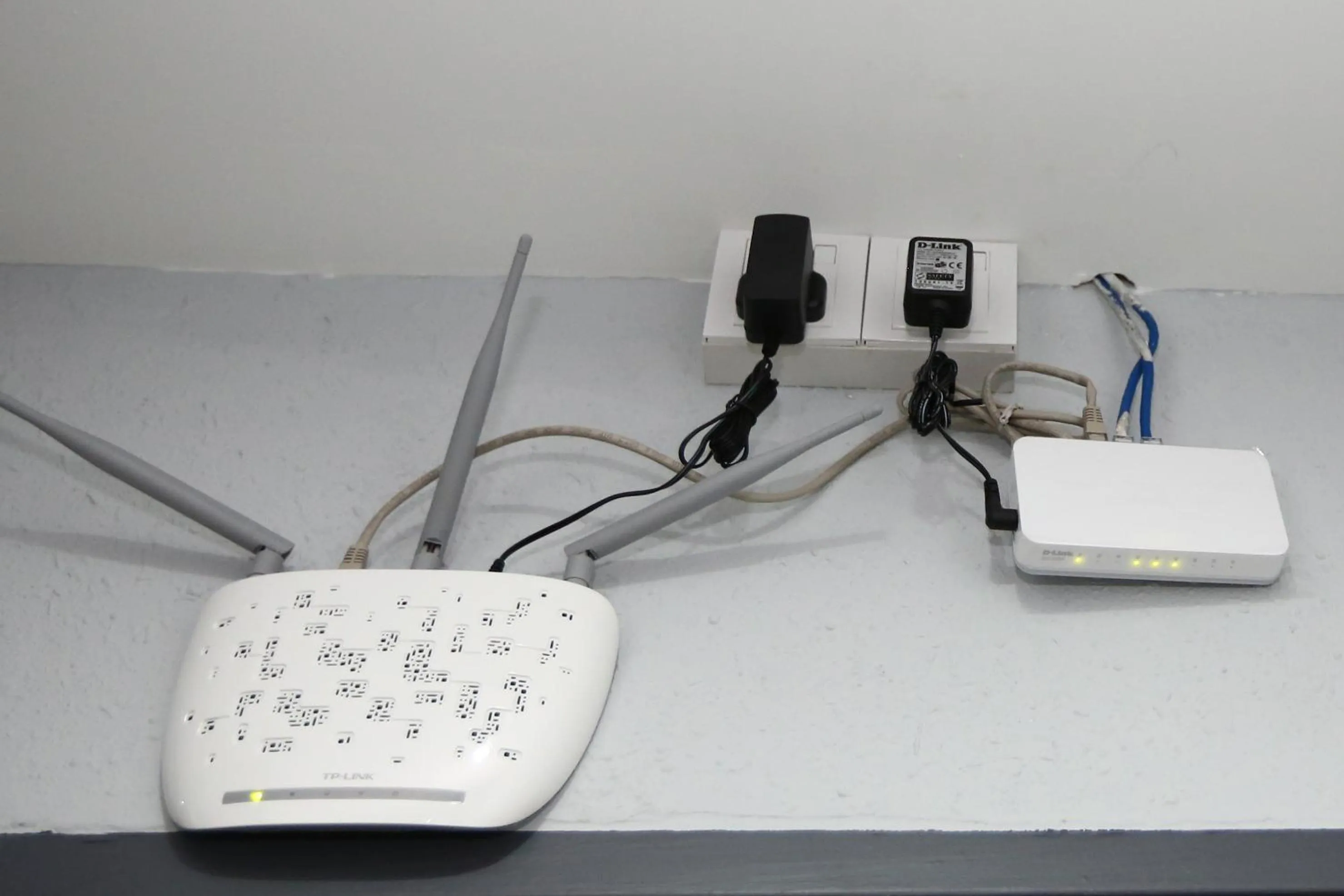 Decorative detail in New Dawn Hotel Pontian Sdn Bhd