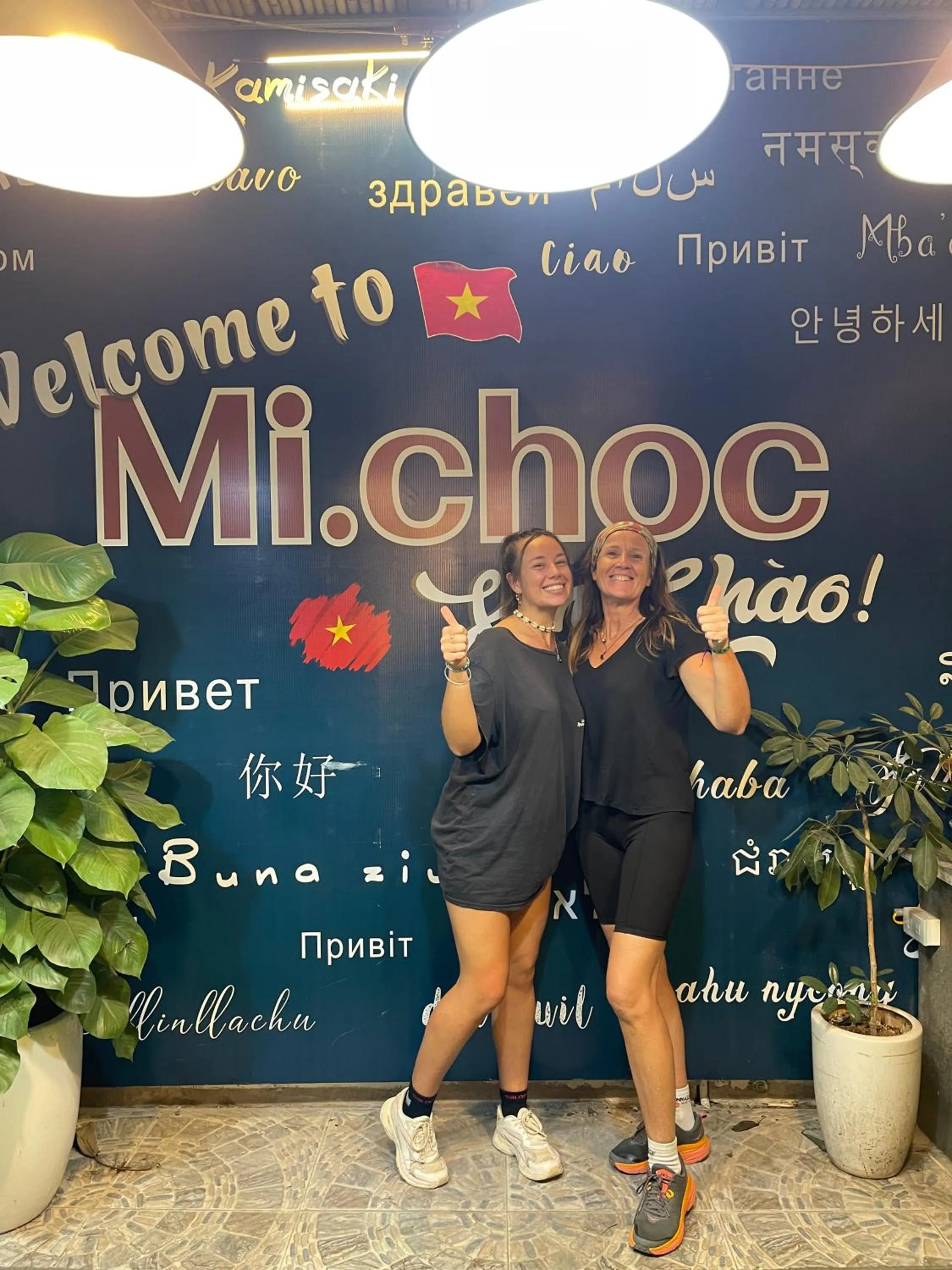 group of guests in MiChoc Homestay - Hostel