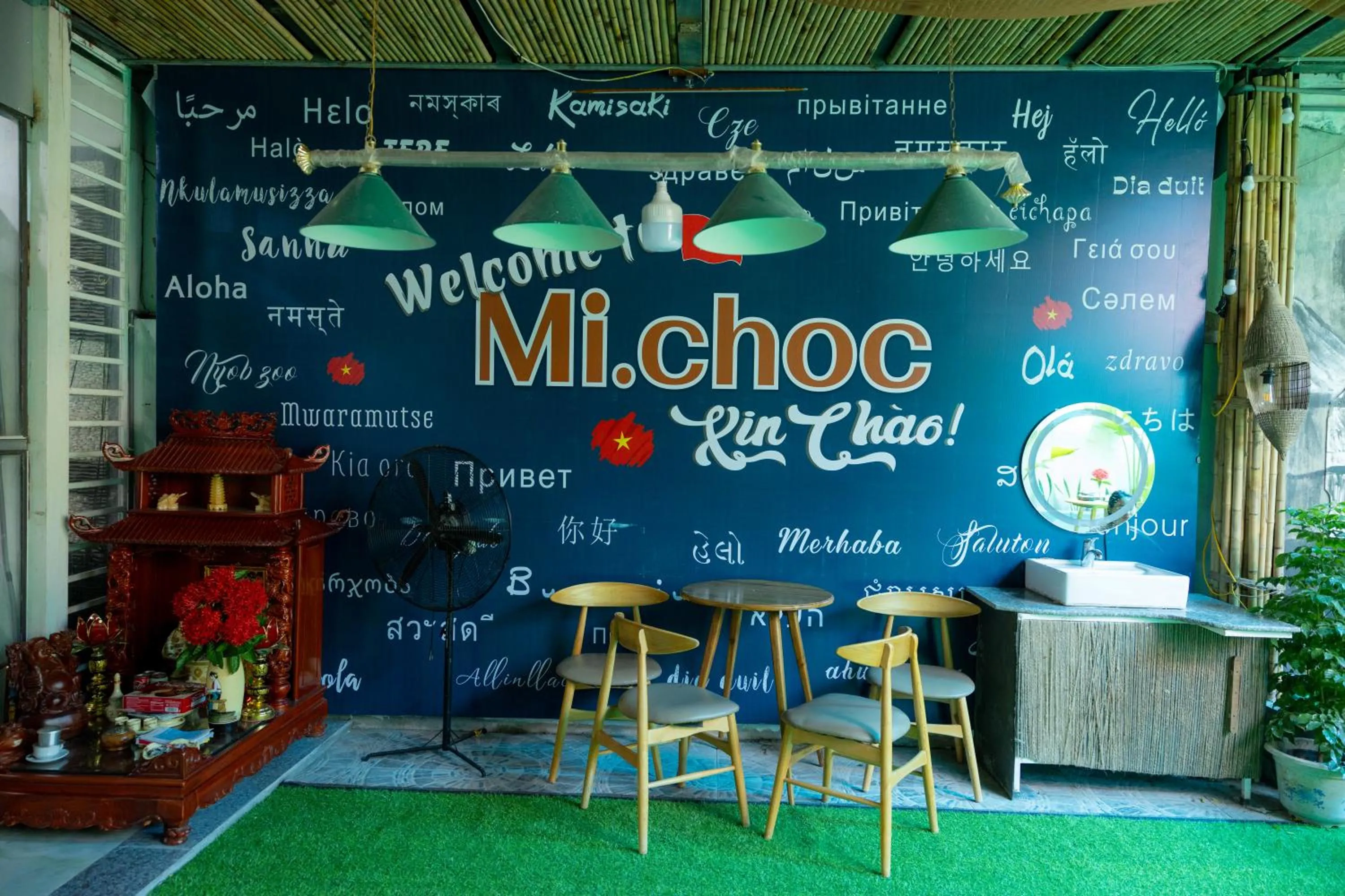 Property logo or sign in MiChoc Homestay - Hostel