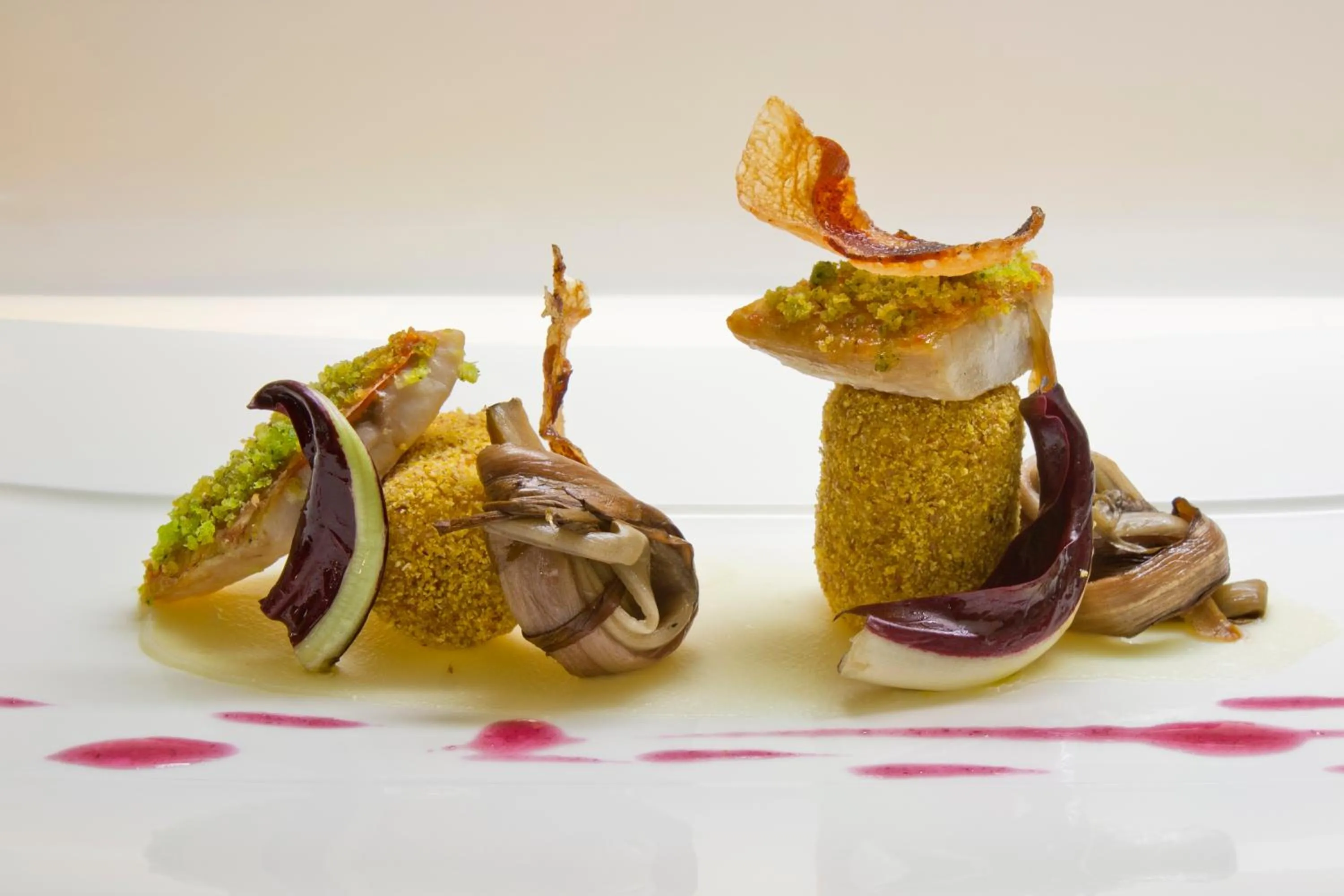 Food close-up in Villa Abbazia Relais & Chateaux