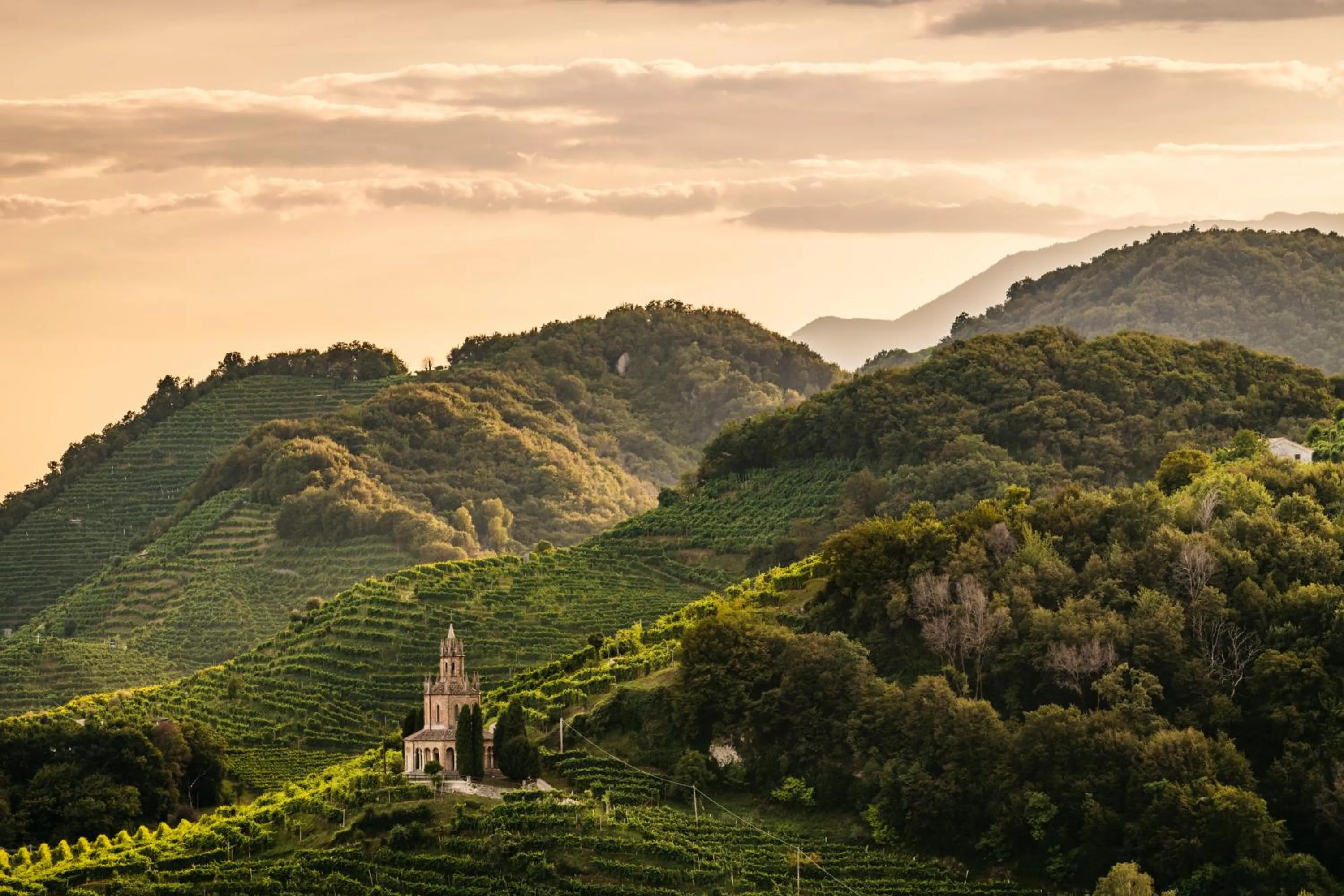 Natural landscape in Villa Abbazia Relais & Chateaux