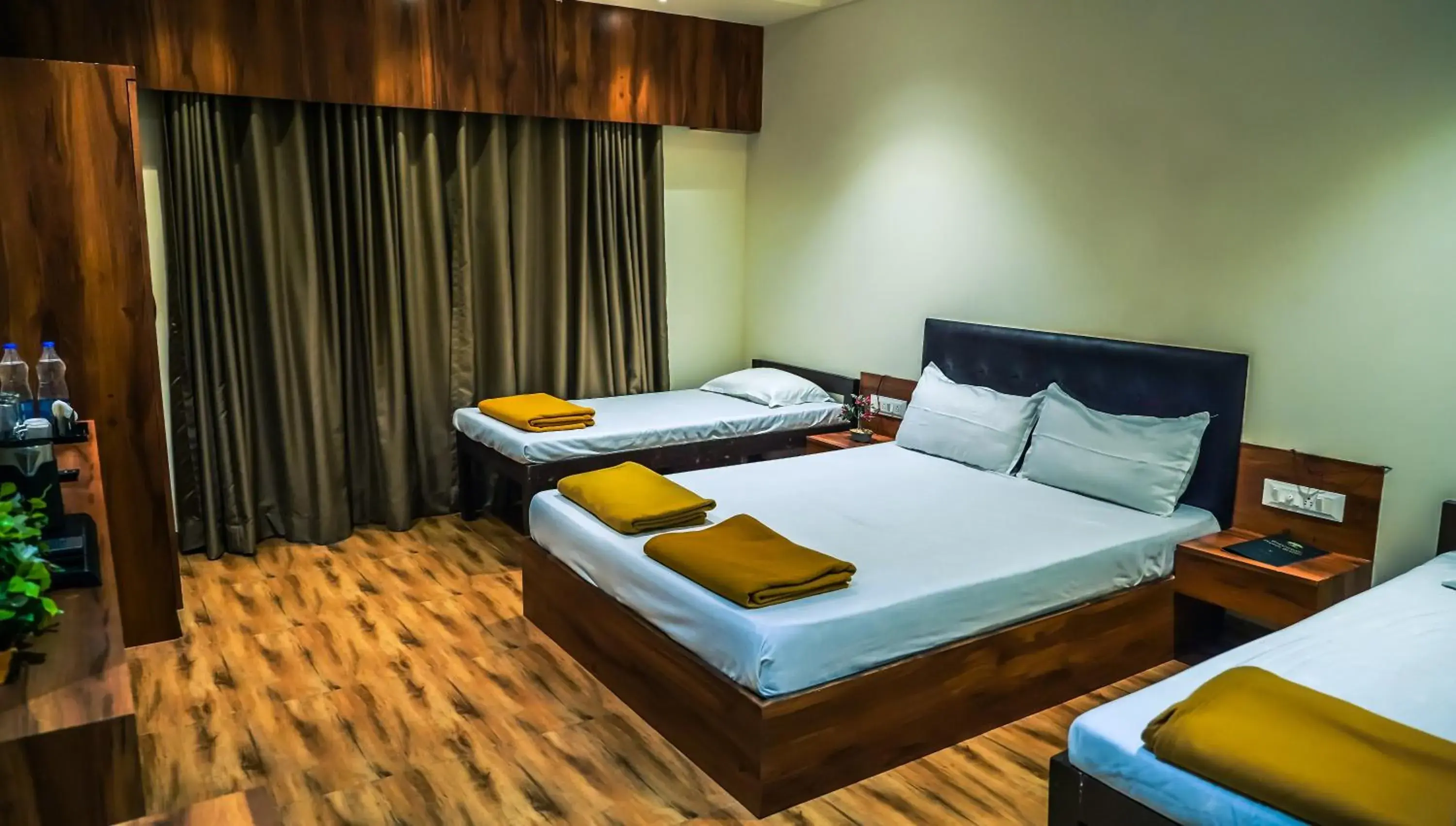 Bed in Whispering Peepul Resort Bed in Whispering Peepul Resort