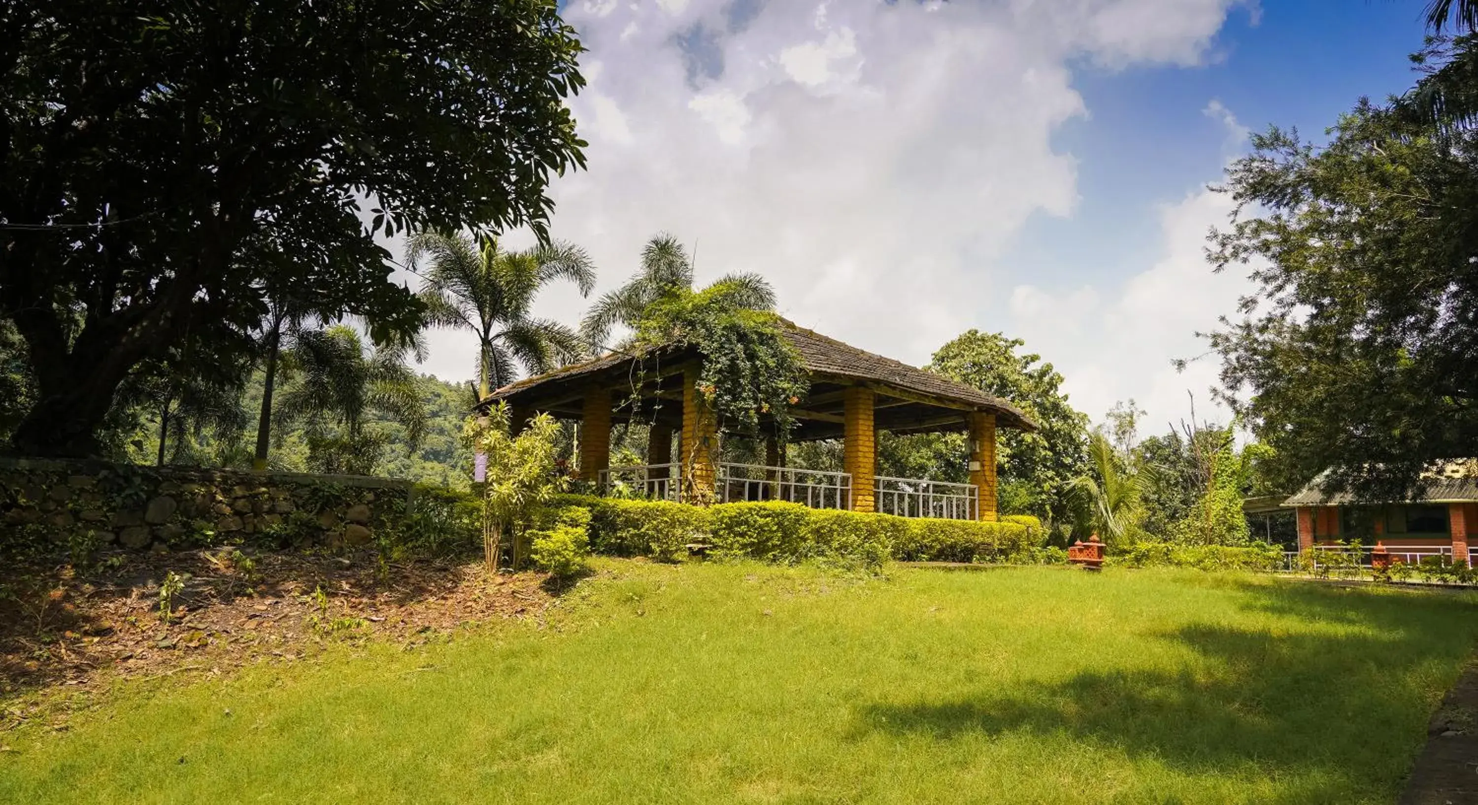 Property building in Whispering Peepul Resort Property building in Whispering Peepul Resort