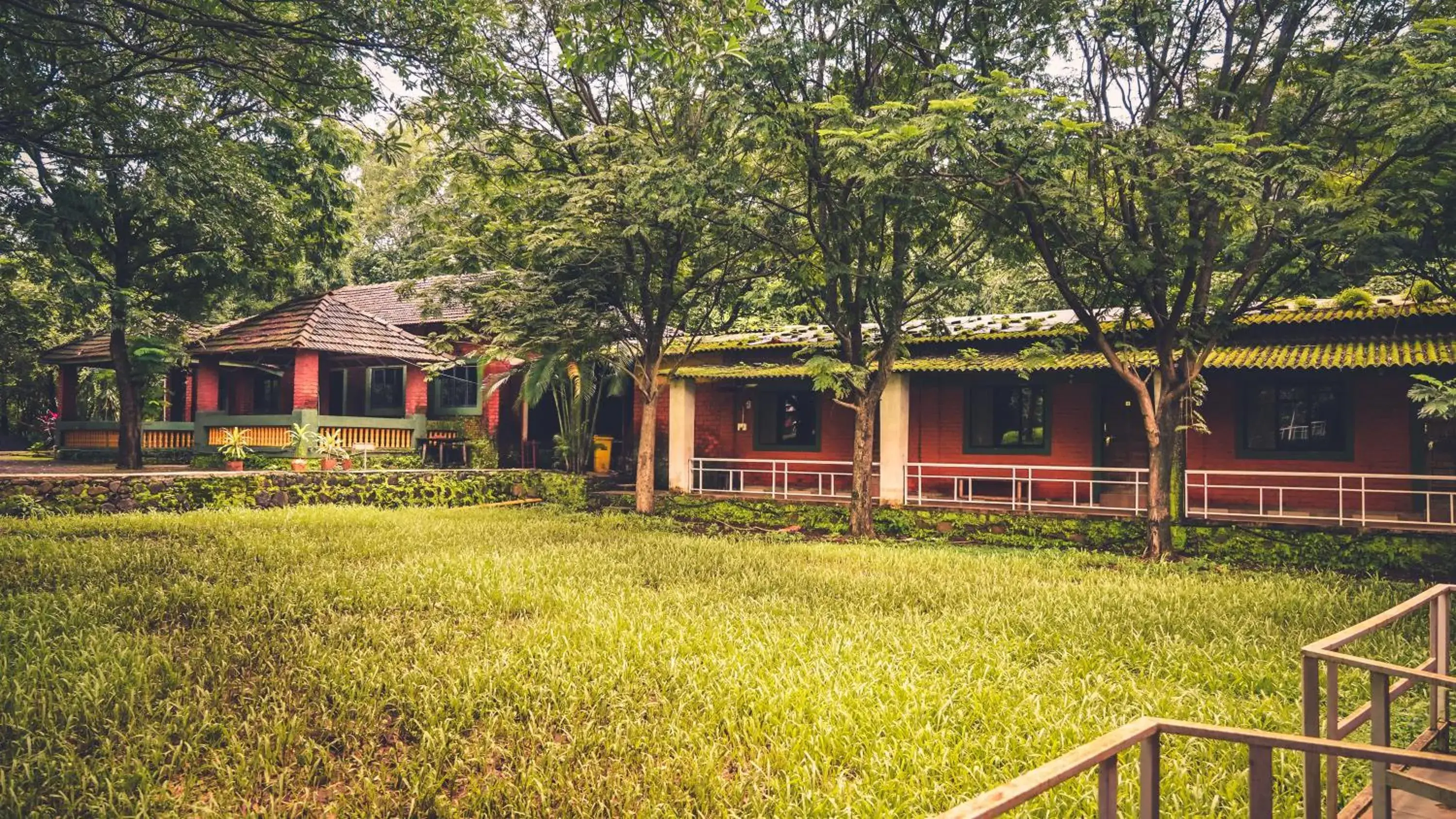 Property building in Whispering Peepul Resort Property building in Whispering Peepul Resort