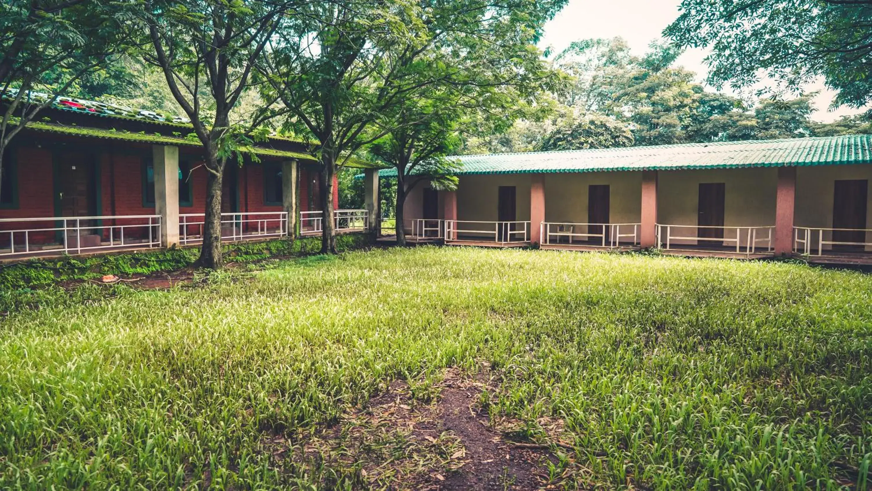 Property building in Whispering Peepul Resort Property building in Whispering Peepul Resort