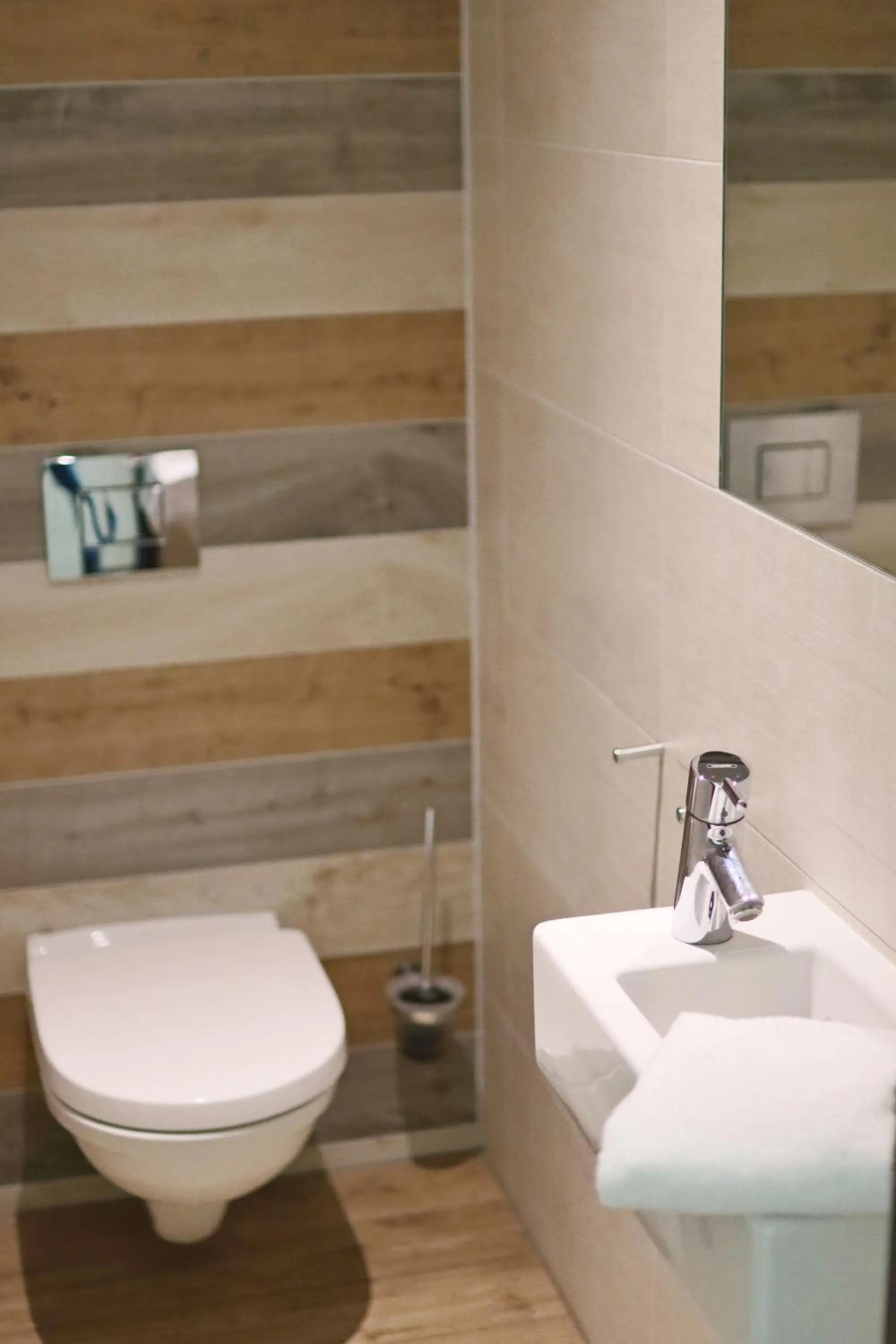 Bathroom in Hafenhotel Meereszeiten