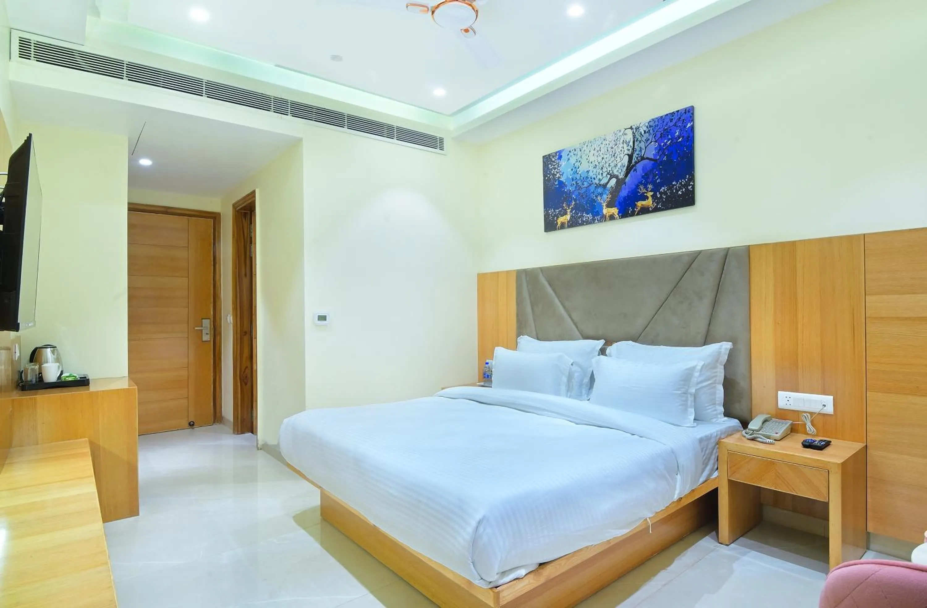 Photo of the whole room, Bed in HOTEL SHANDON-2 Mins From Connaught Place